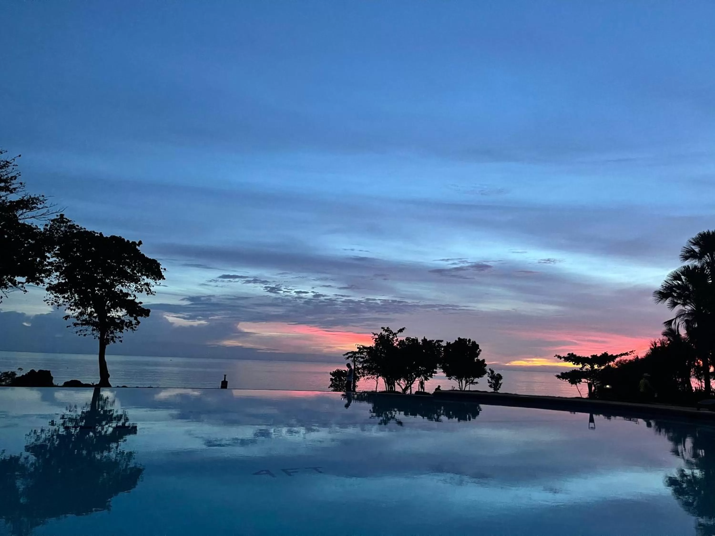 Sunset in FIG Sunset View Resort