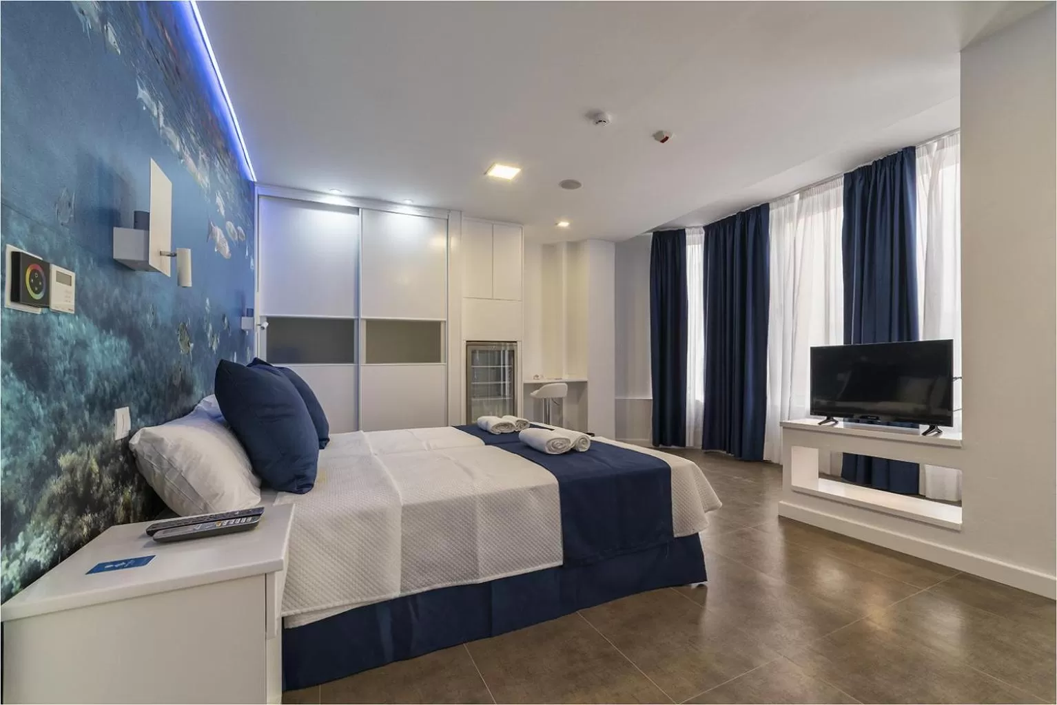 Bed in Hotel Ciudad del Mar