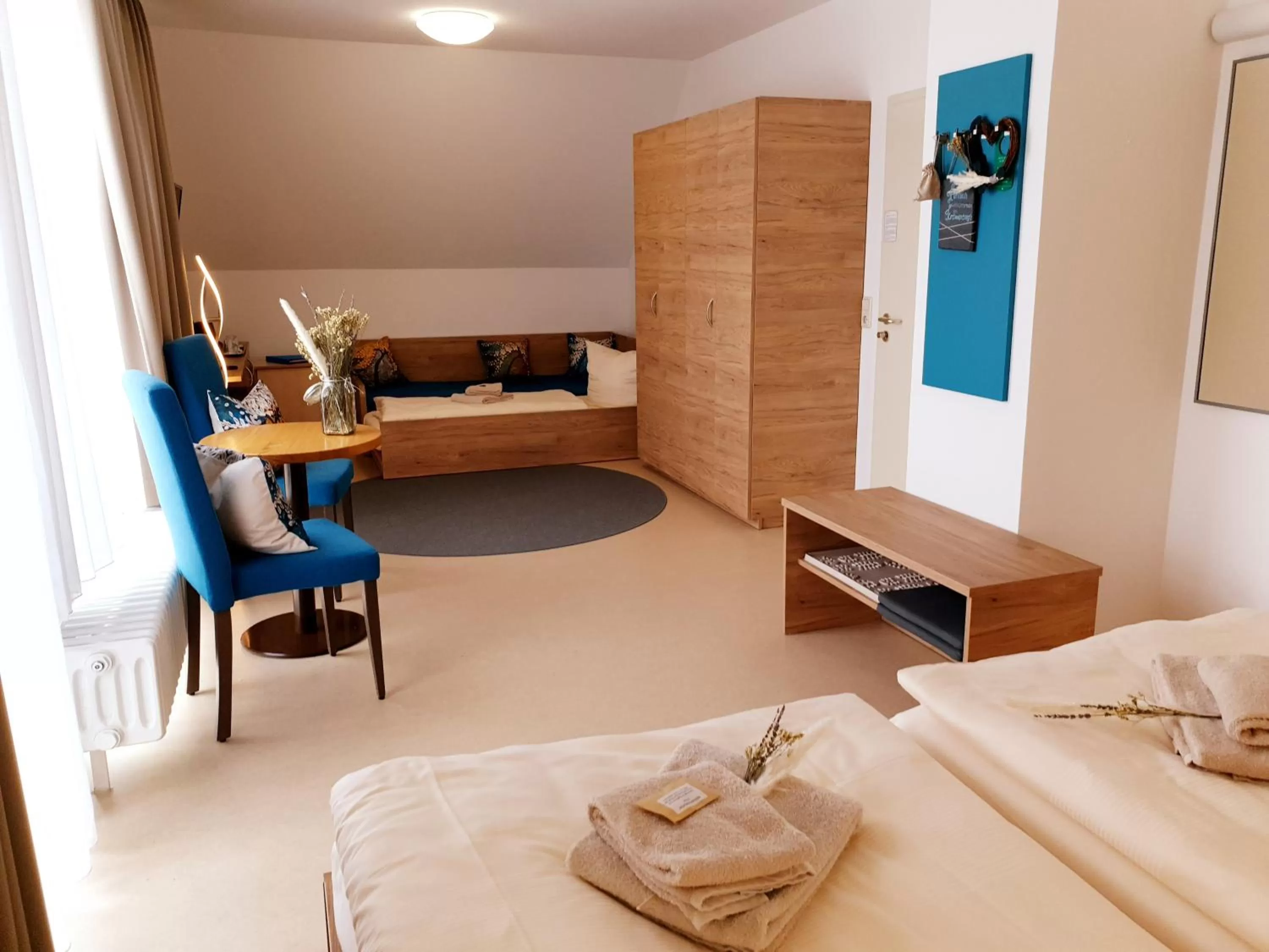 Bed in Landhotel Kräuterbergl Kreischa