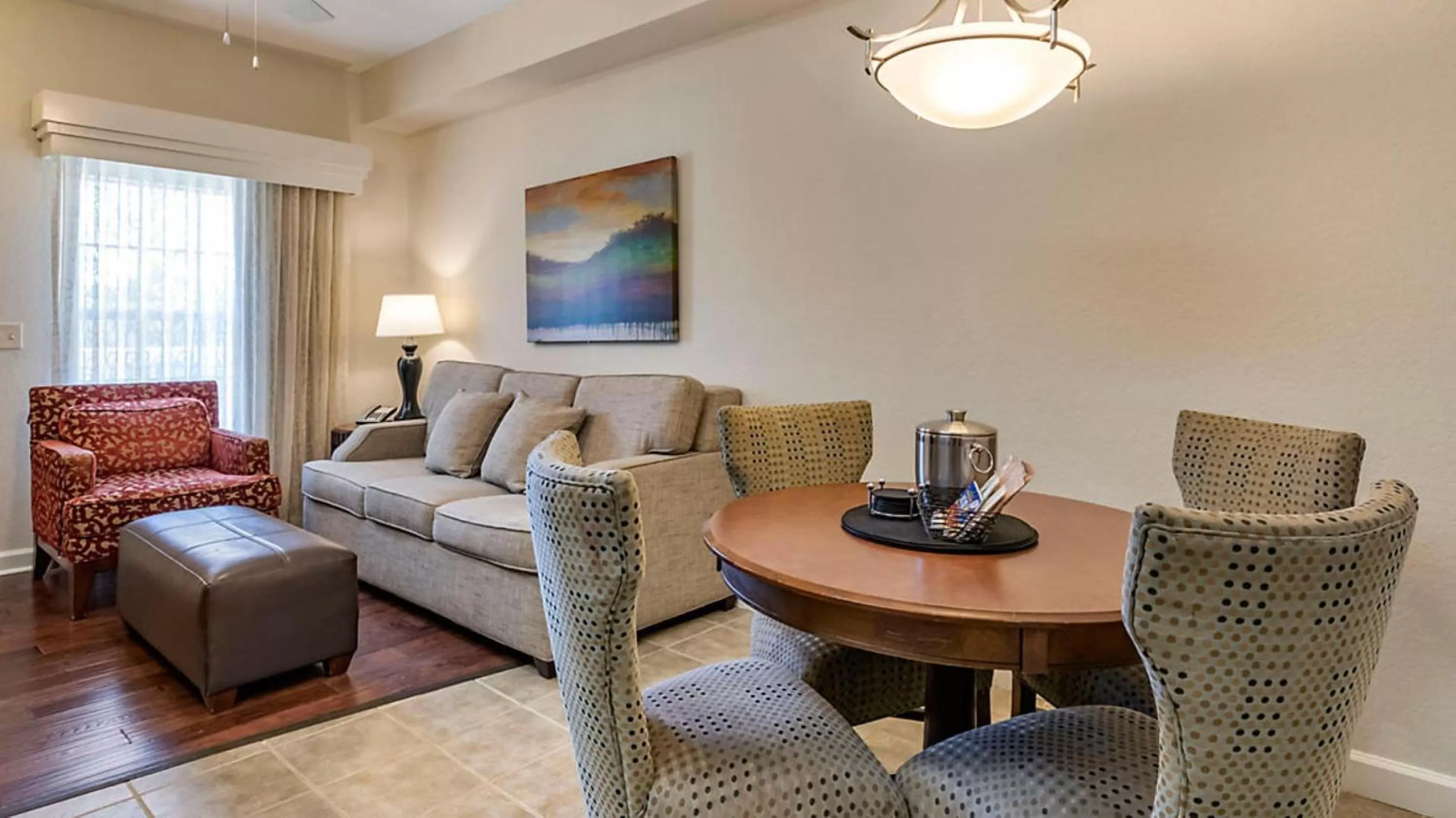 Living room in Hilton Vacation Club St Augustine