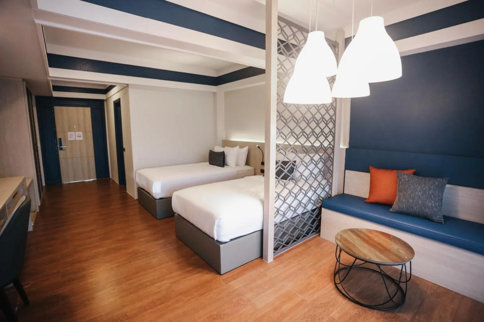 Bed in Maldives Beach Resort