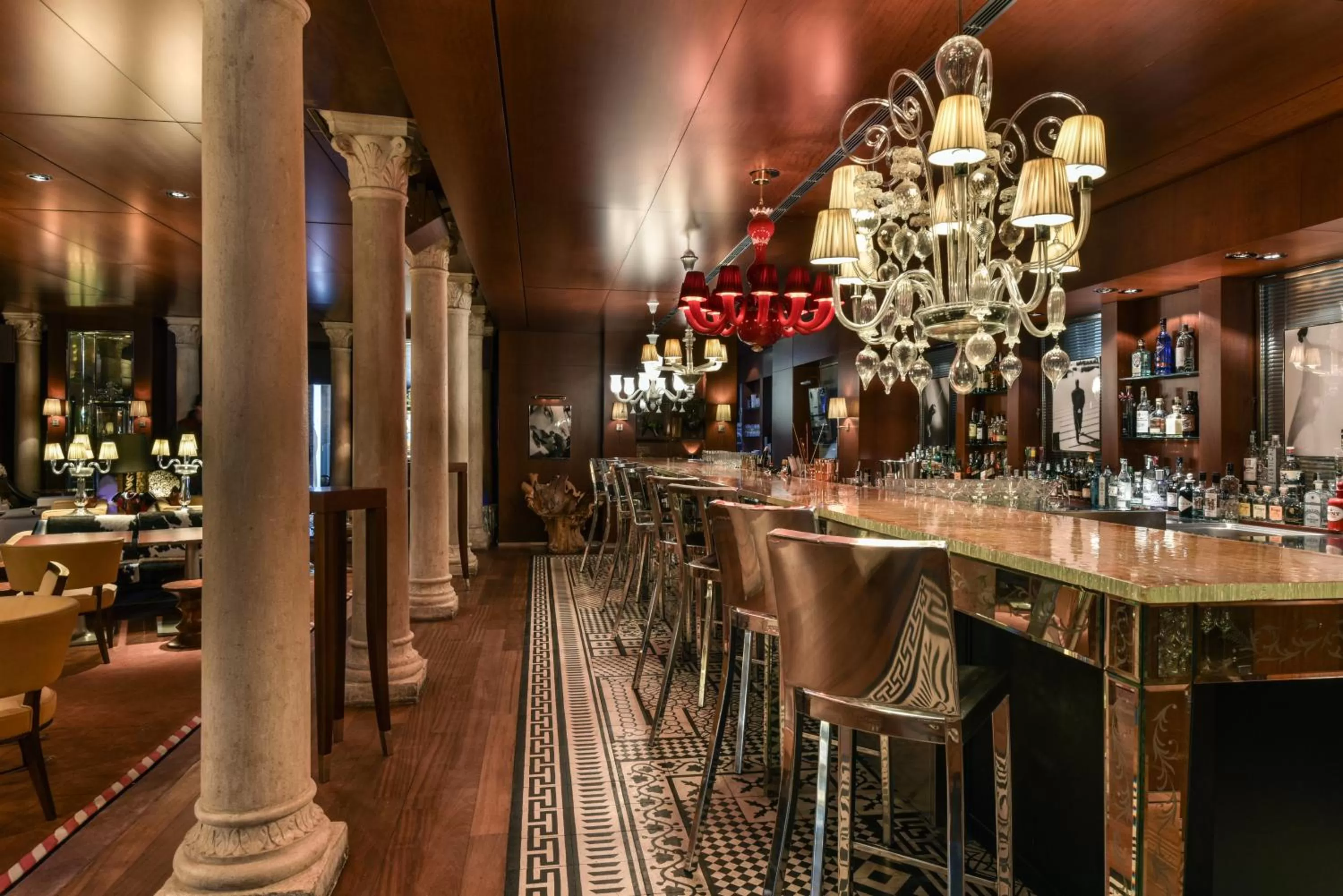 Lounge or bar in Hotel Palazzina Grassi