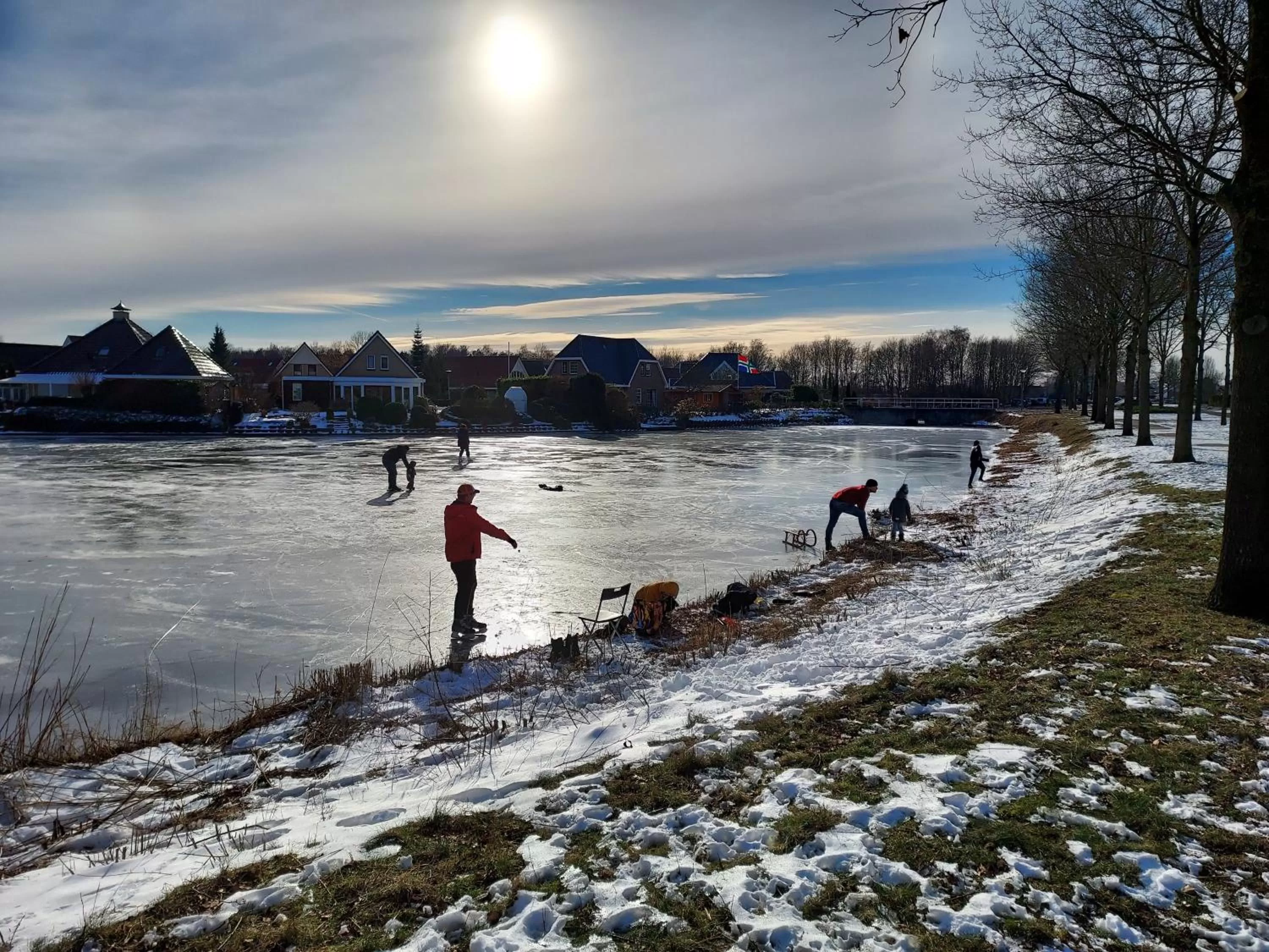 Winter in B&B de Wiekeborg