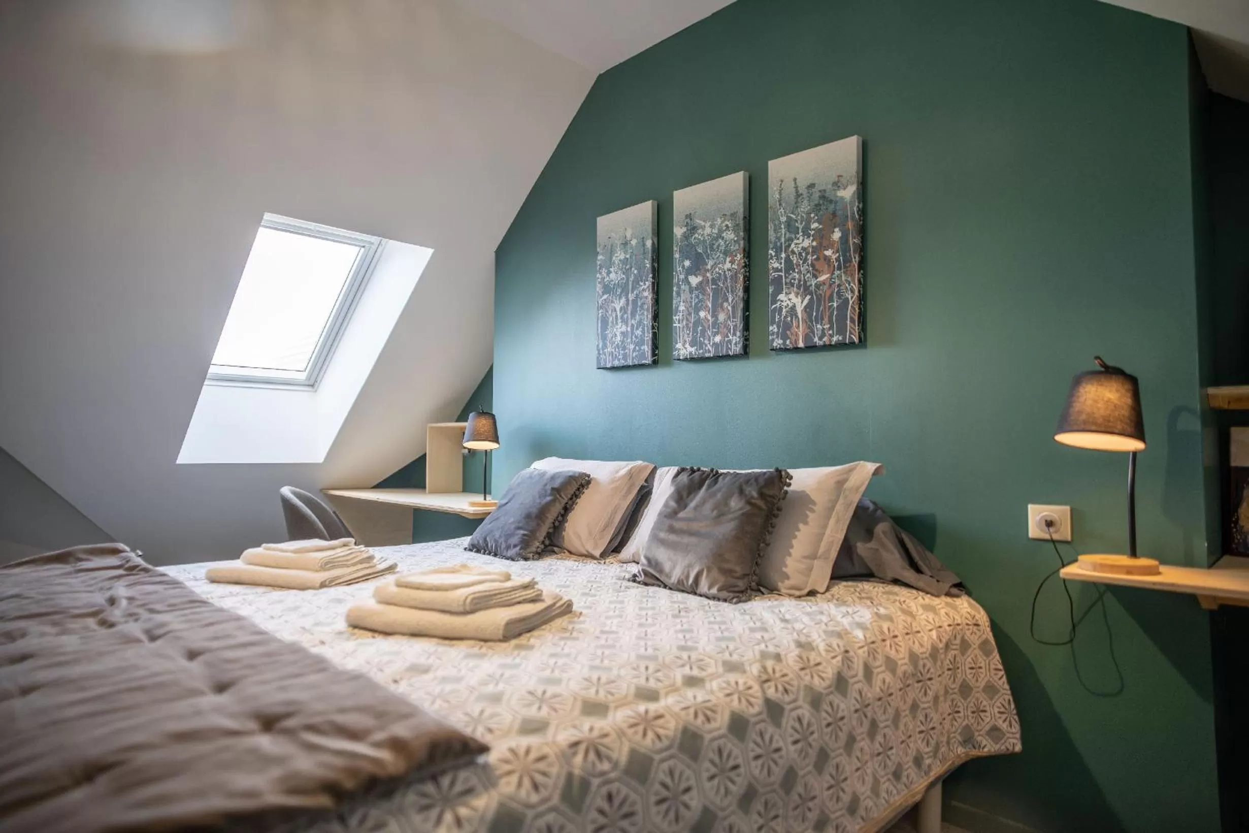 Bed in Le jardin des 4 saisons