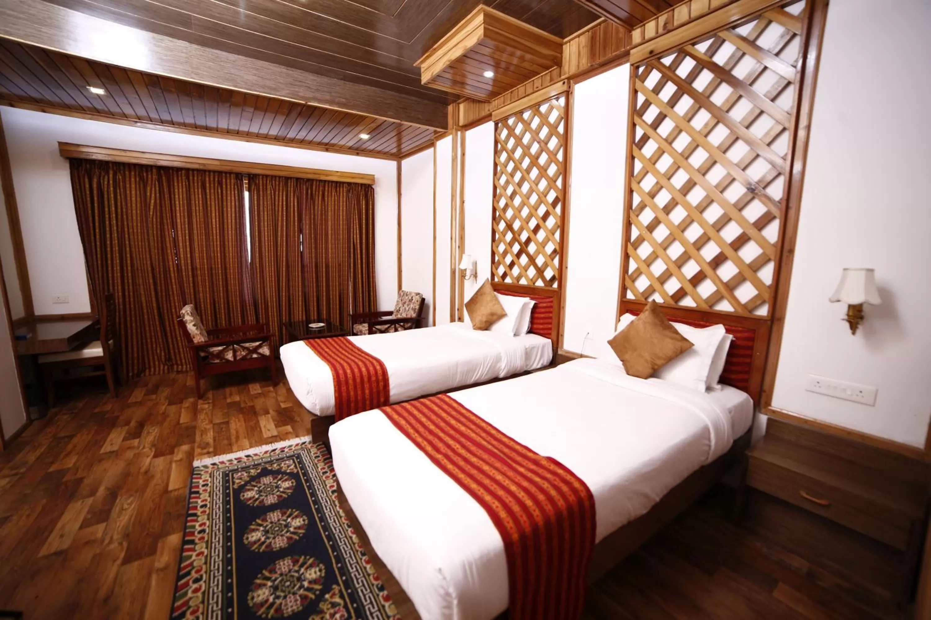 Bedroom, Bed in Yangthang Heritage