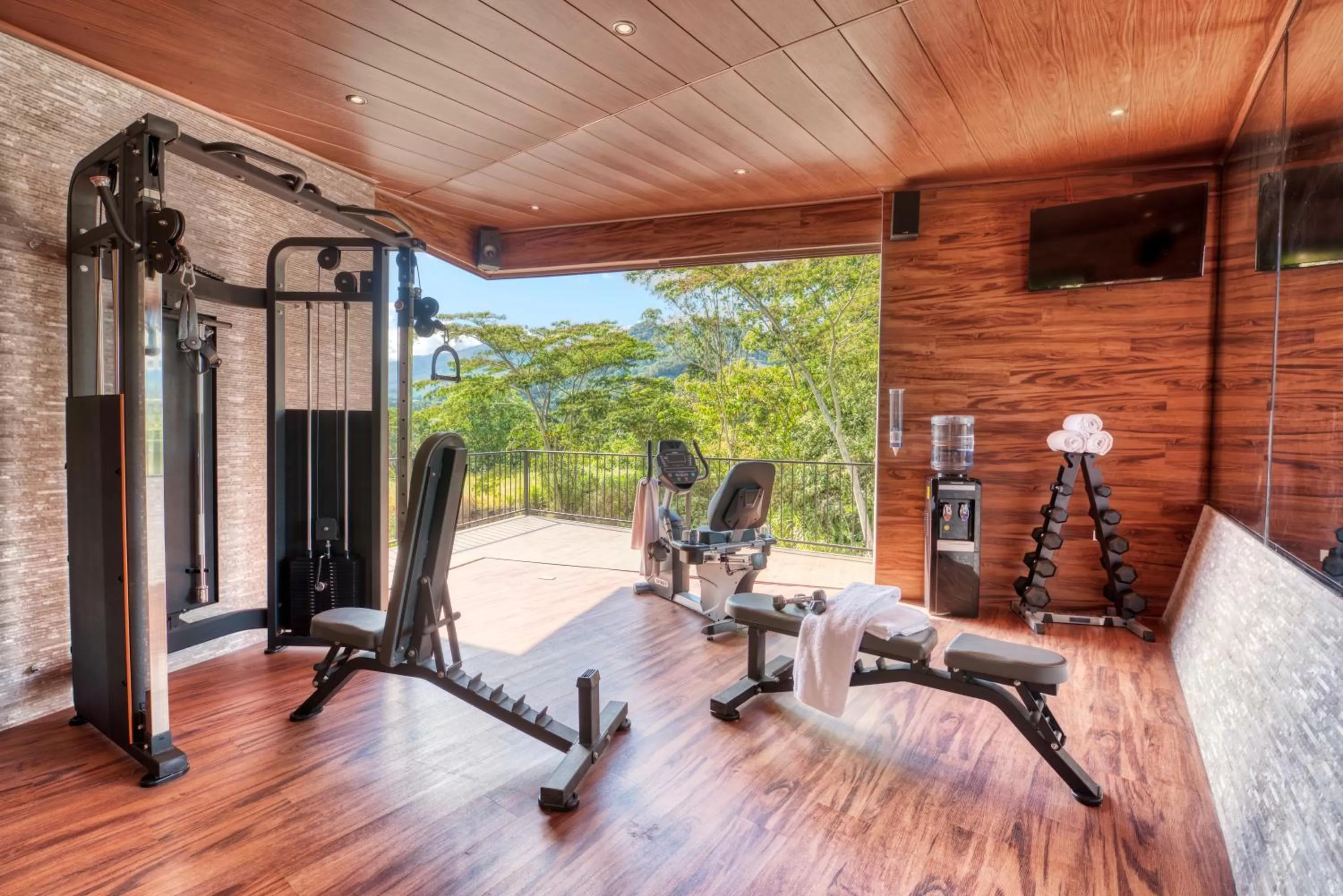 Fitness centre/facilities in The Inn at Palo Alto