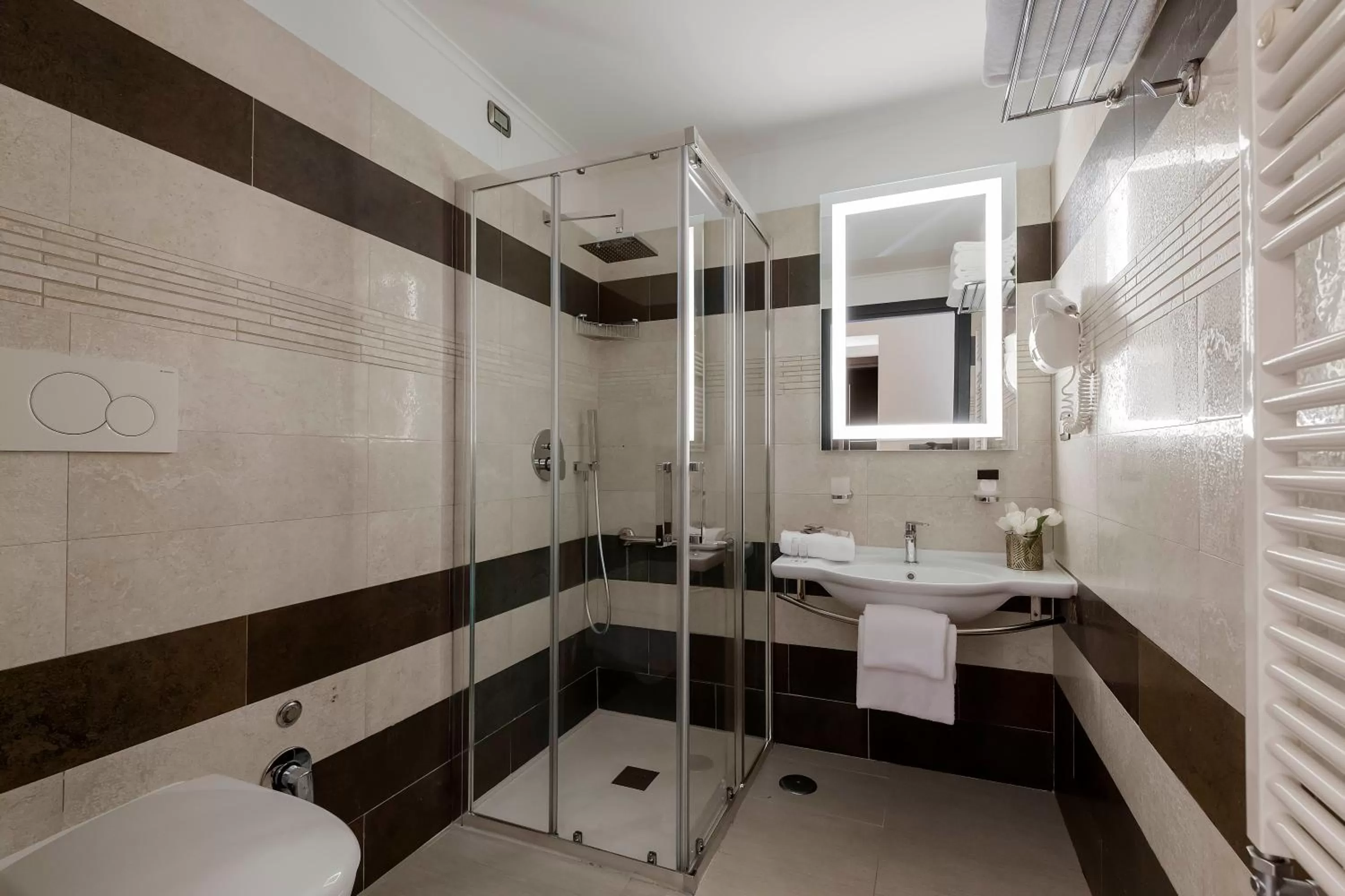 Bathroom in Yes Hotel Boutique Rome