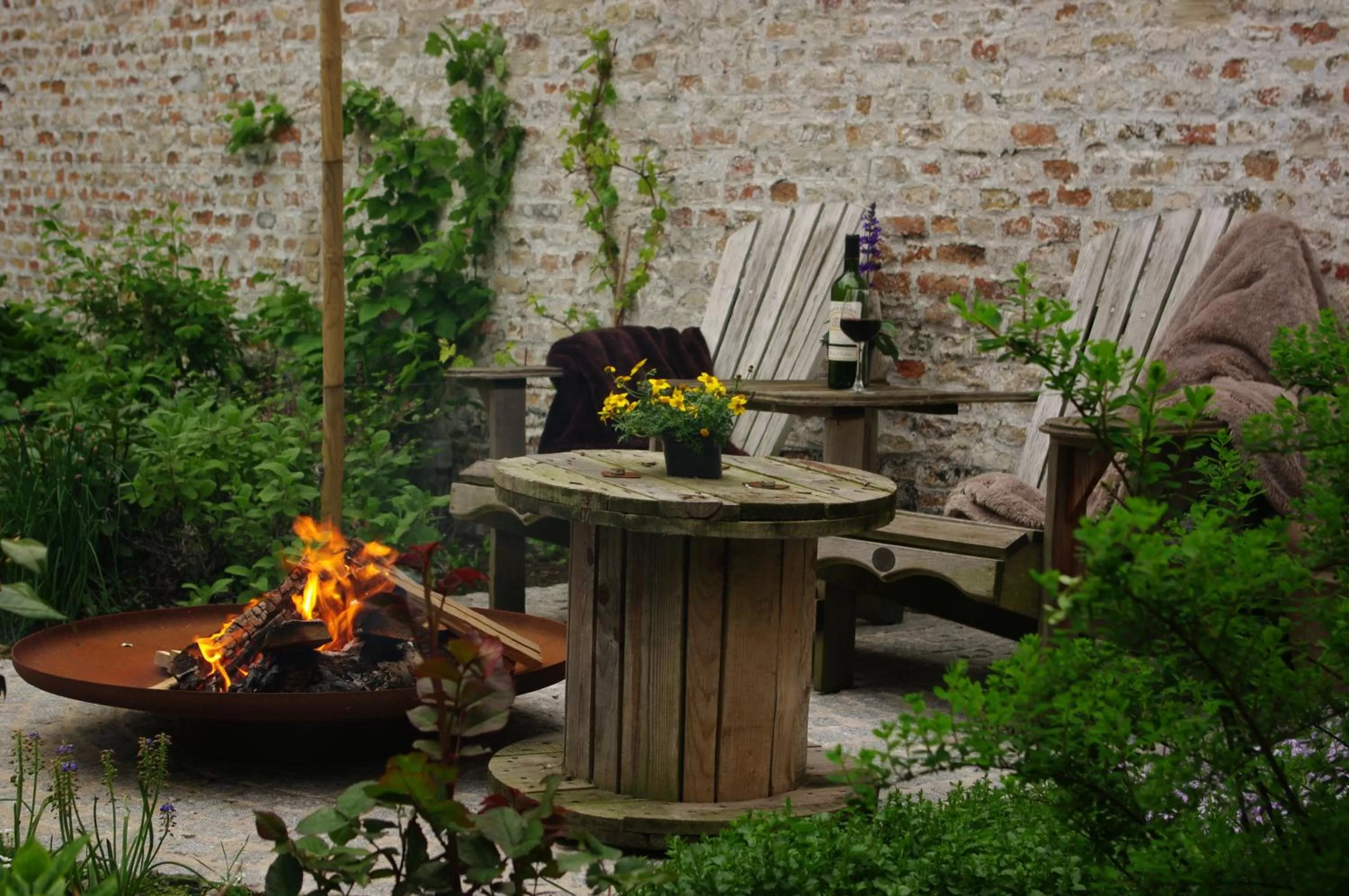 Patio in B&B Canal Deluxe
