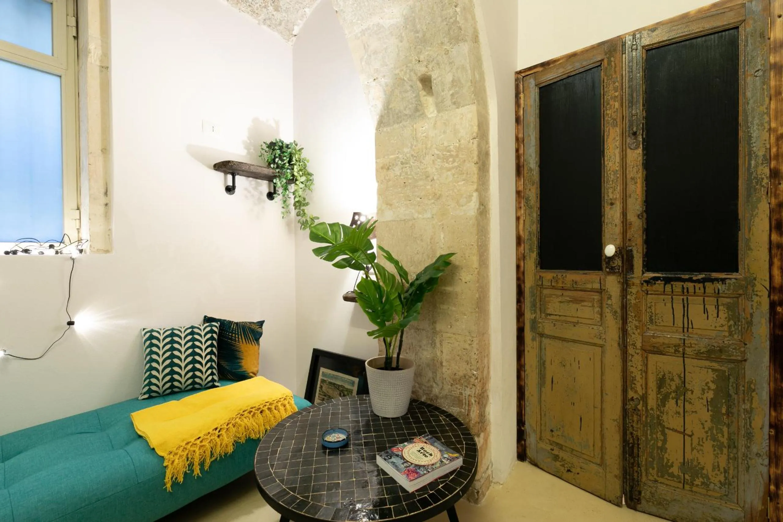 View (from property/room), Bed in Casa Meti, Exclusive Apartment in Ortigia