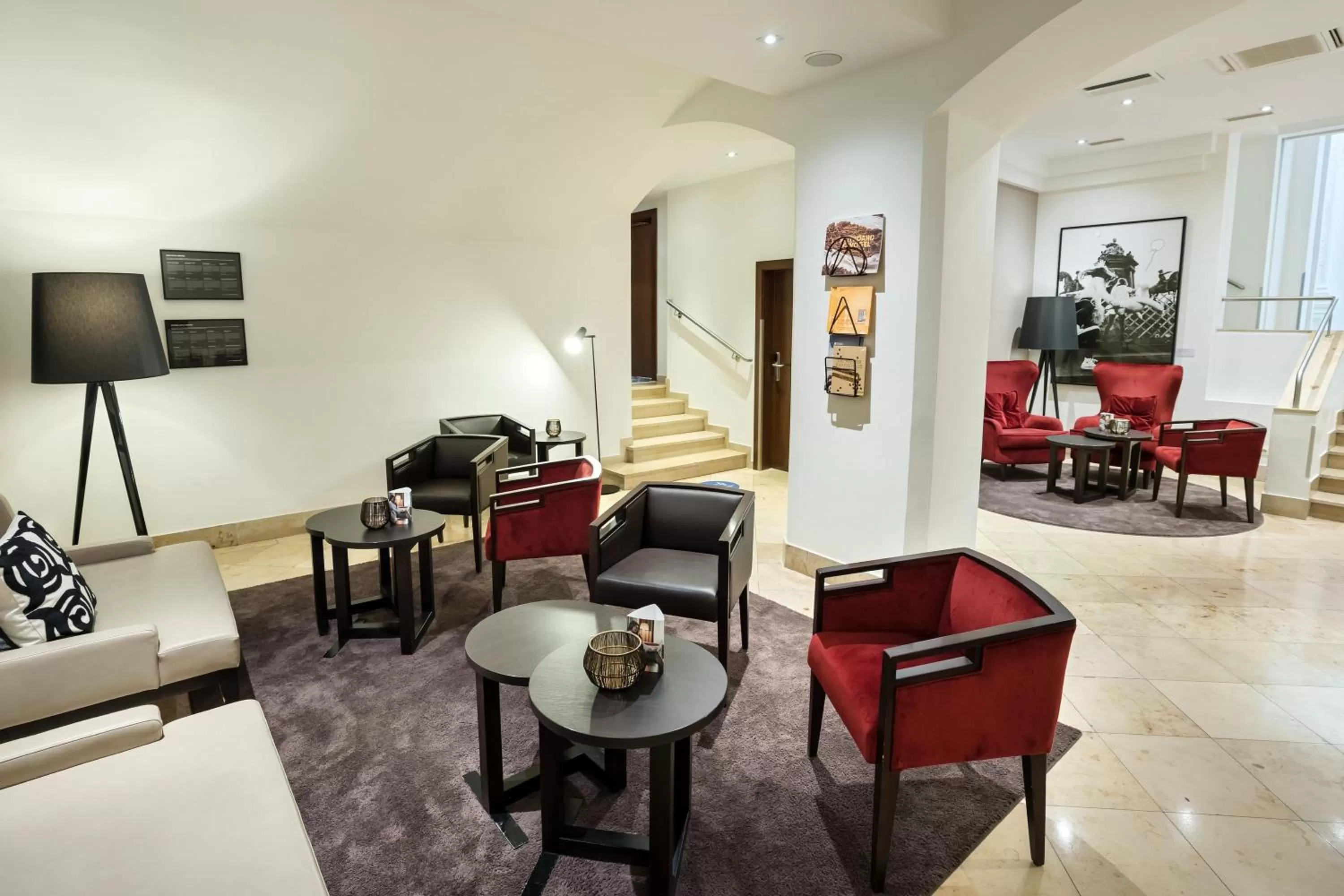 Lobby or reception in Hotel Rathauspark Wien