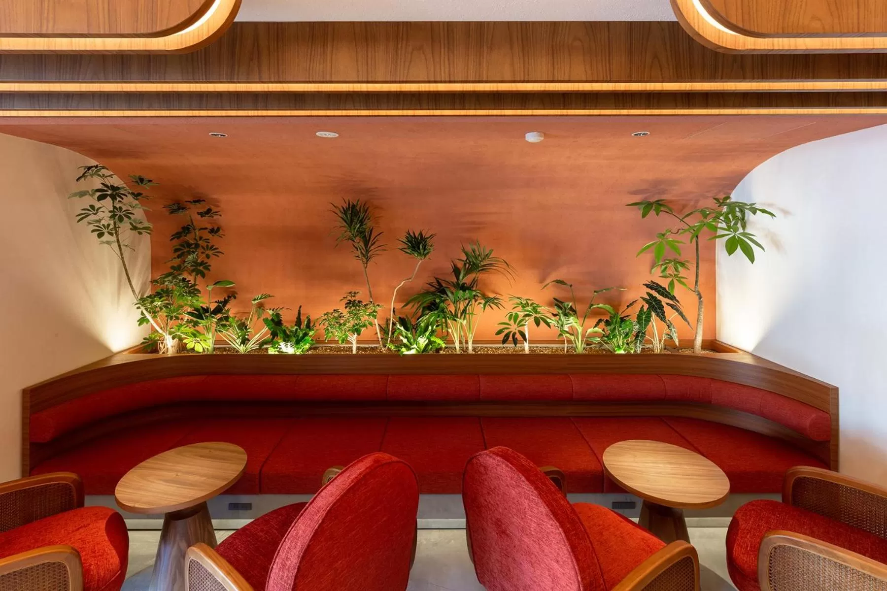 Lobby or reception in The OneFive Terrace Fukuoka