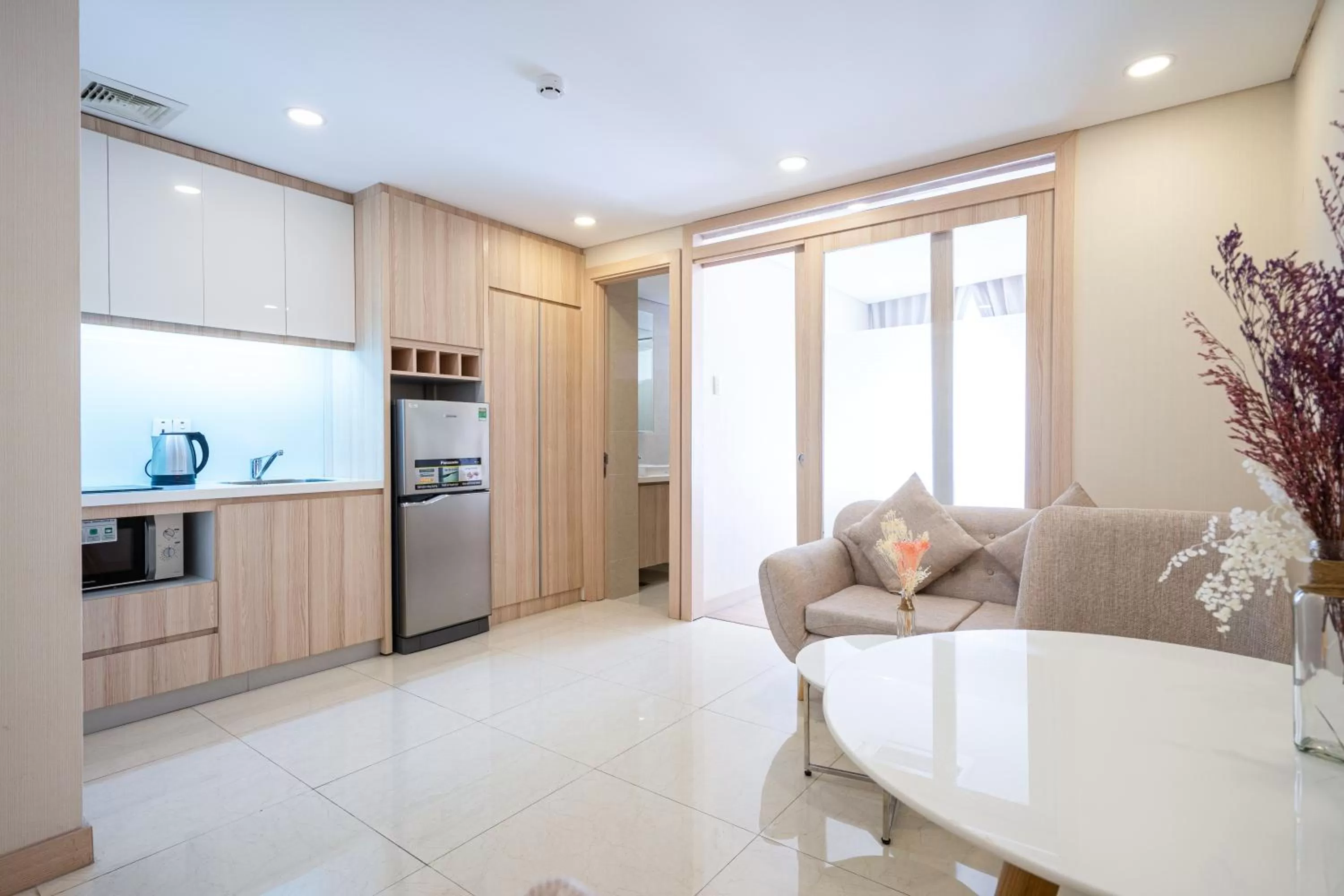 Kitchen/Kitchenette in Luxy Park Hotel & Apartments - Notre Dame