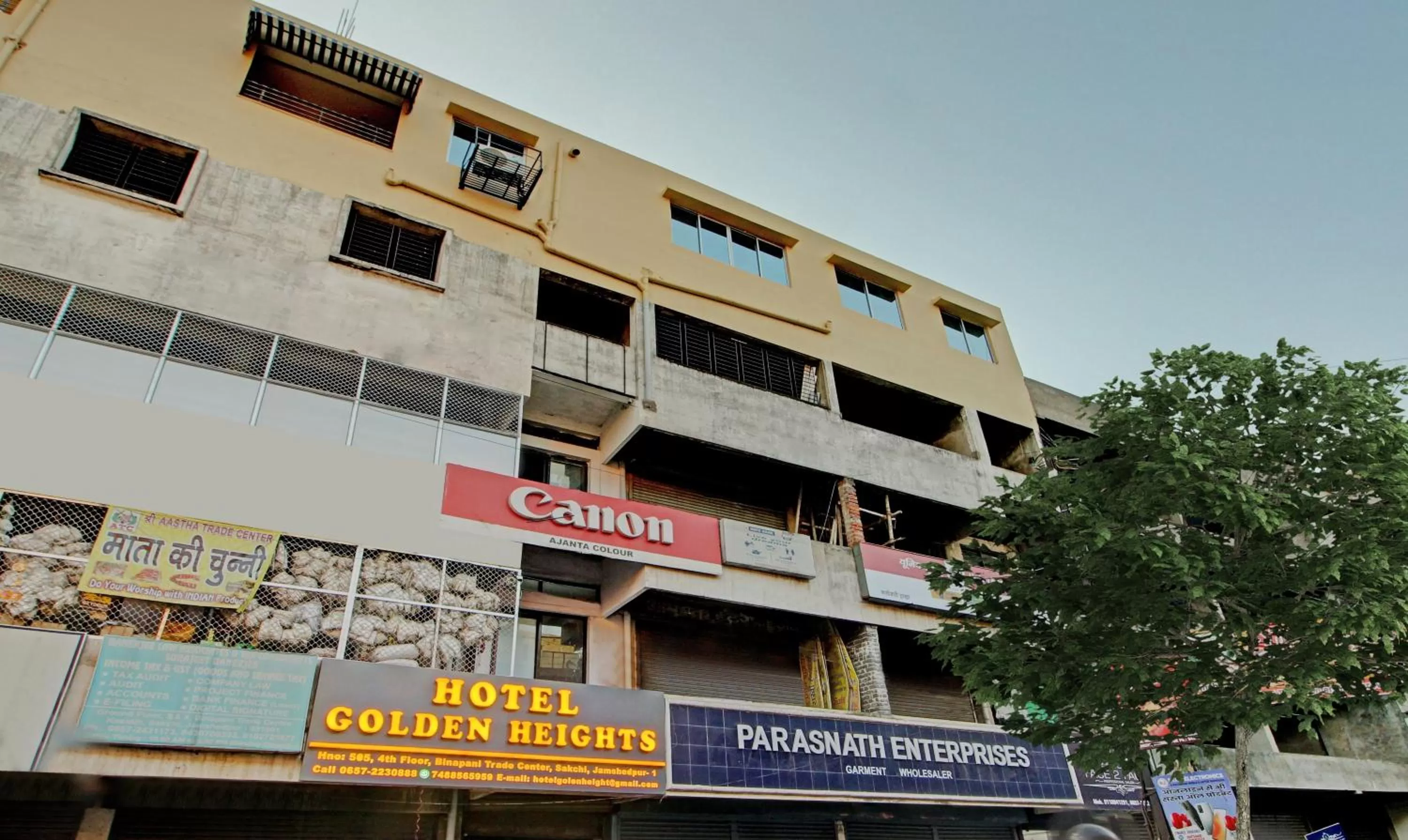 Property building in Treebo Golden Heights