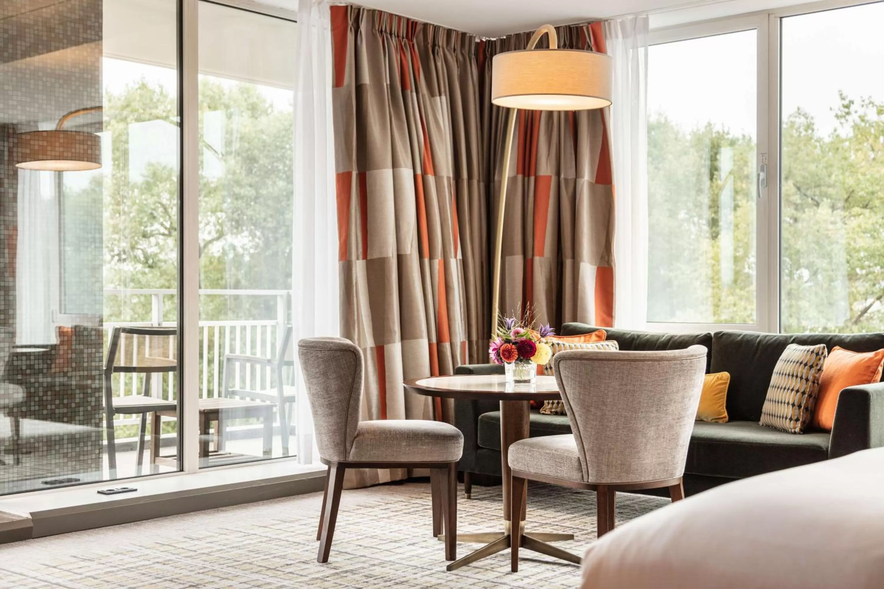 Bed in Hilton Amsterdam