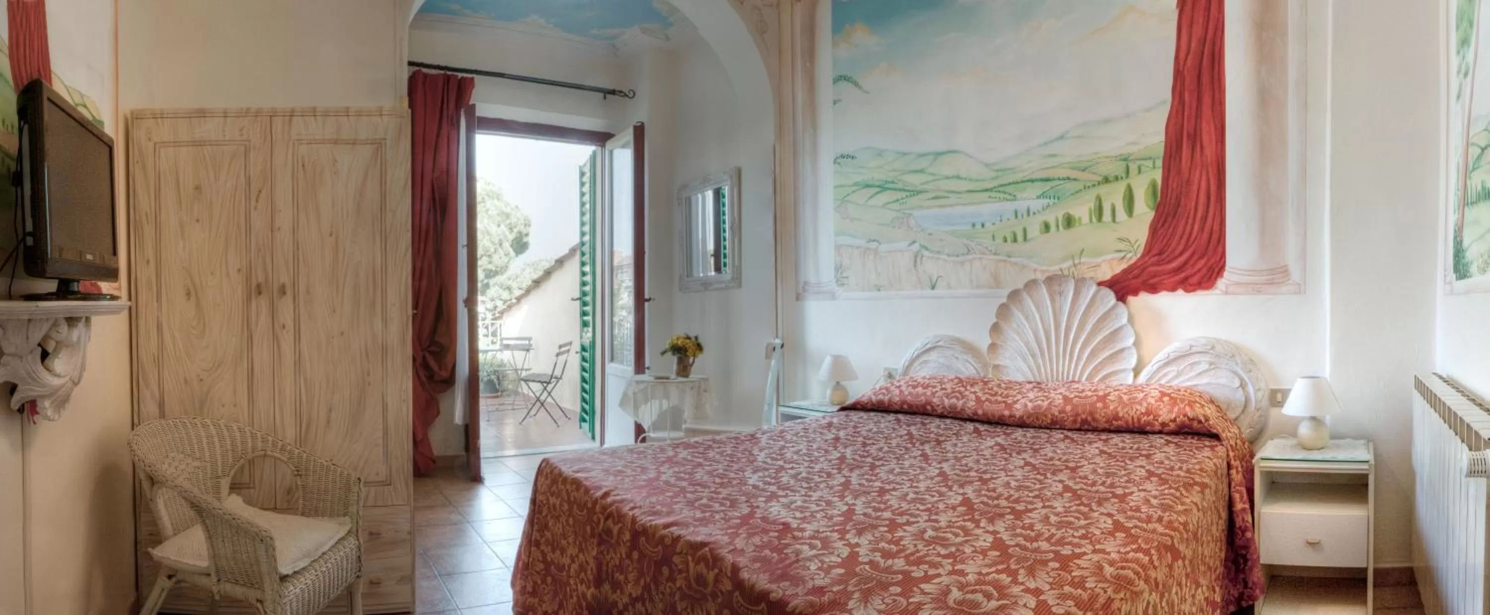 Bed in Hotel Masaccio