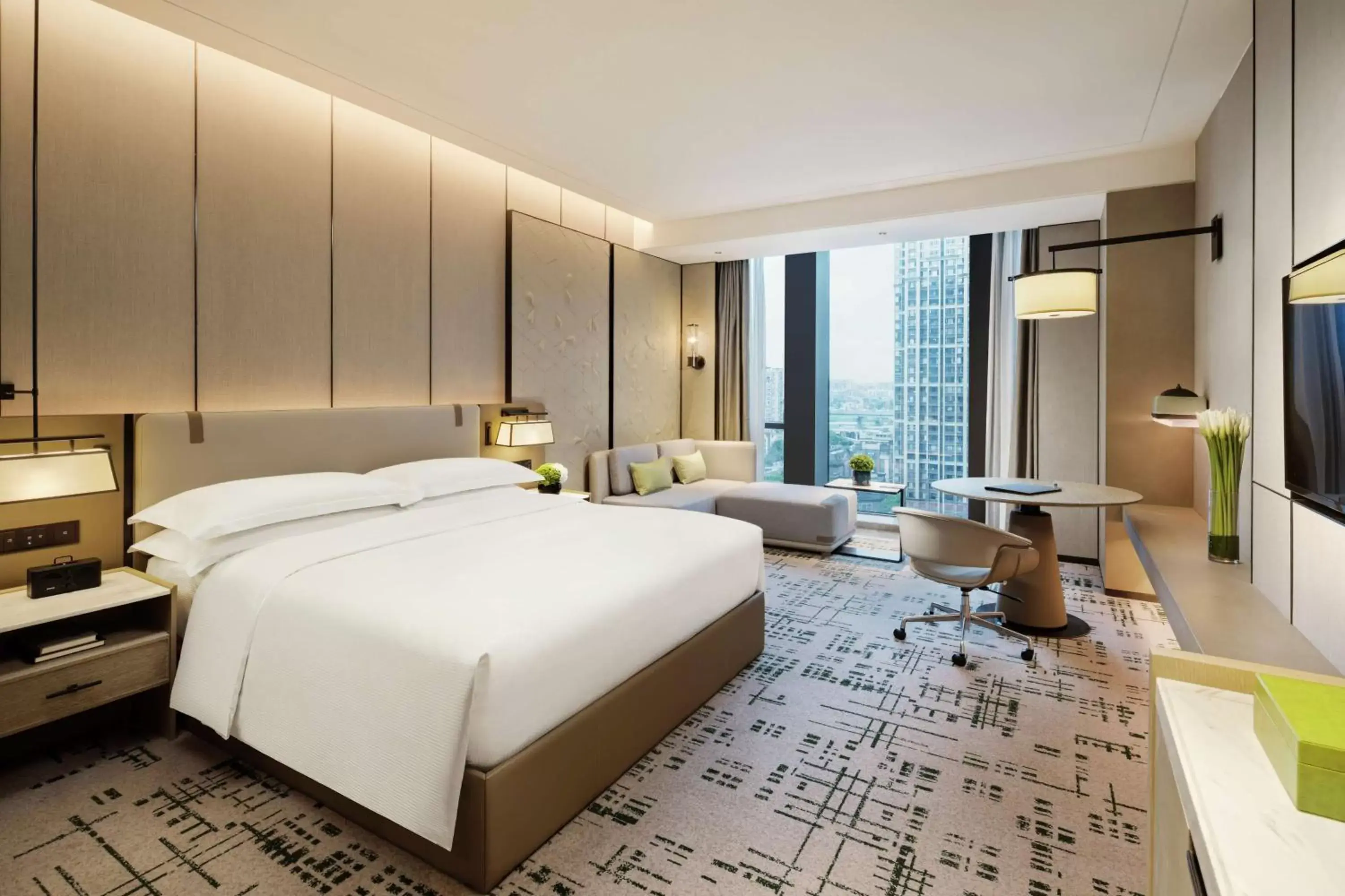 King Guest Room in Hilton Chengdu Chenghua - Close to Panda Base and Chunxi Road King Guest Room in Hilton Chengdu Chenghua - Close to Panda Base and Chunxi Road