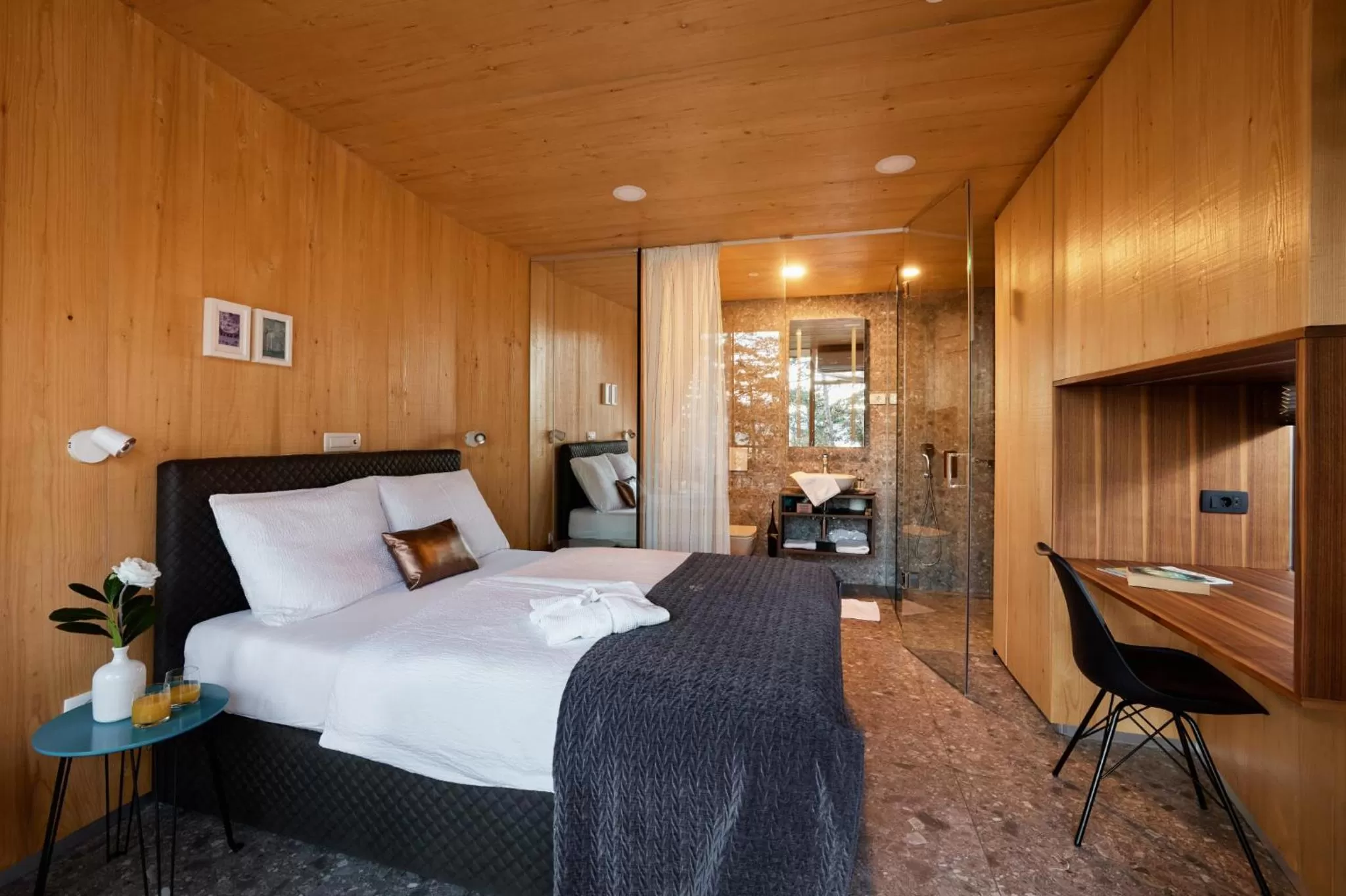 Bed in Theodosius Forest Village - Glamping in Vipava valley