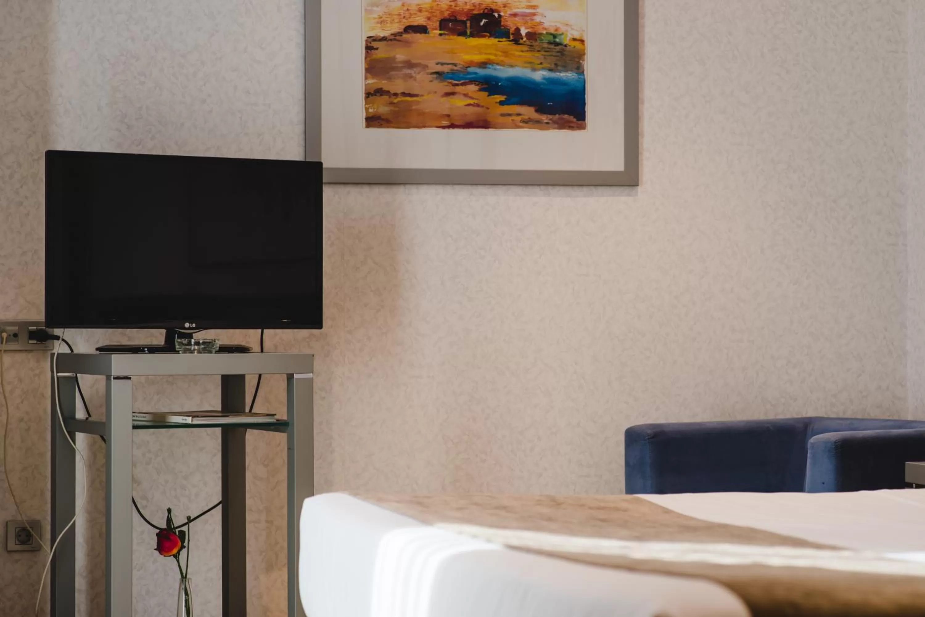 Living room in Hotel Mas Camarena