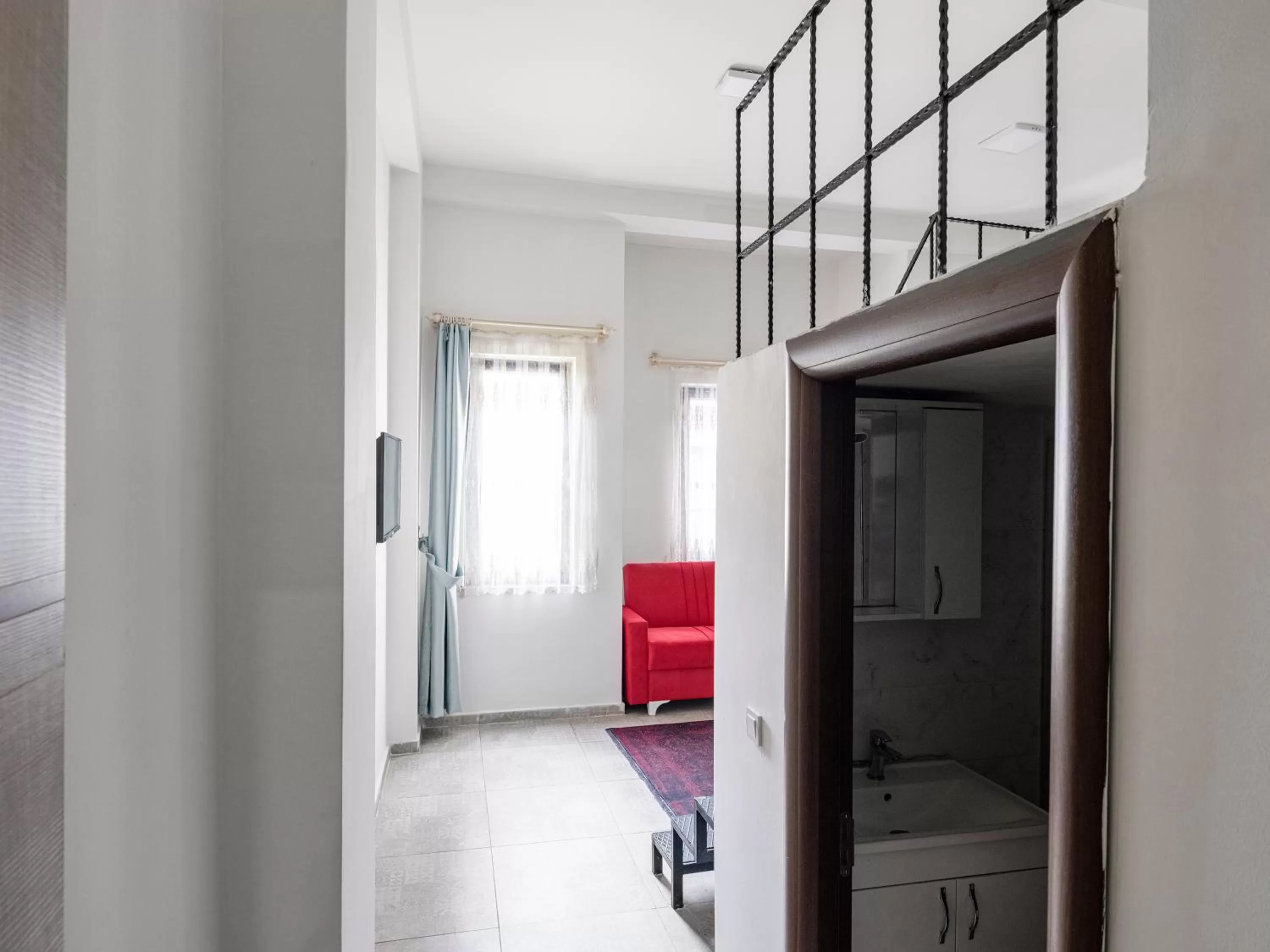 Bed in The Red Tent Suite 88