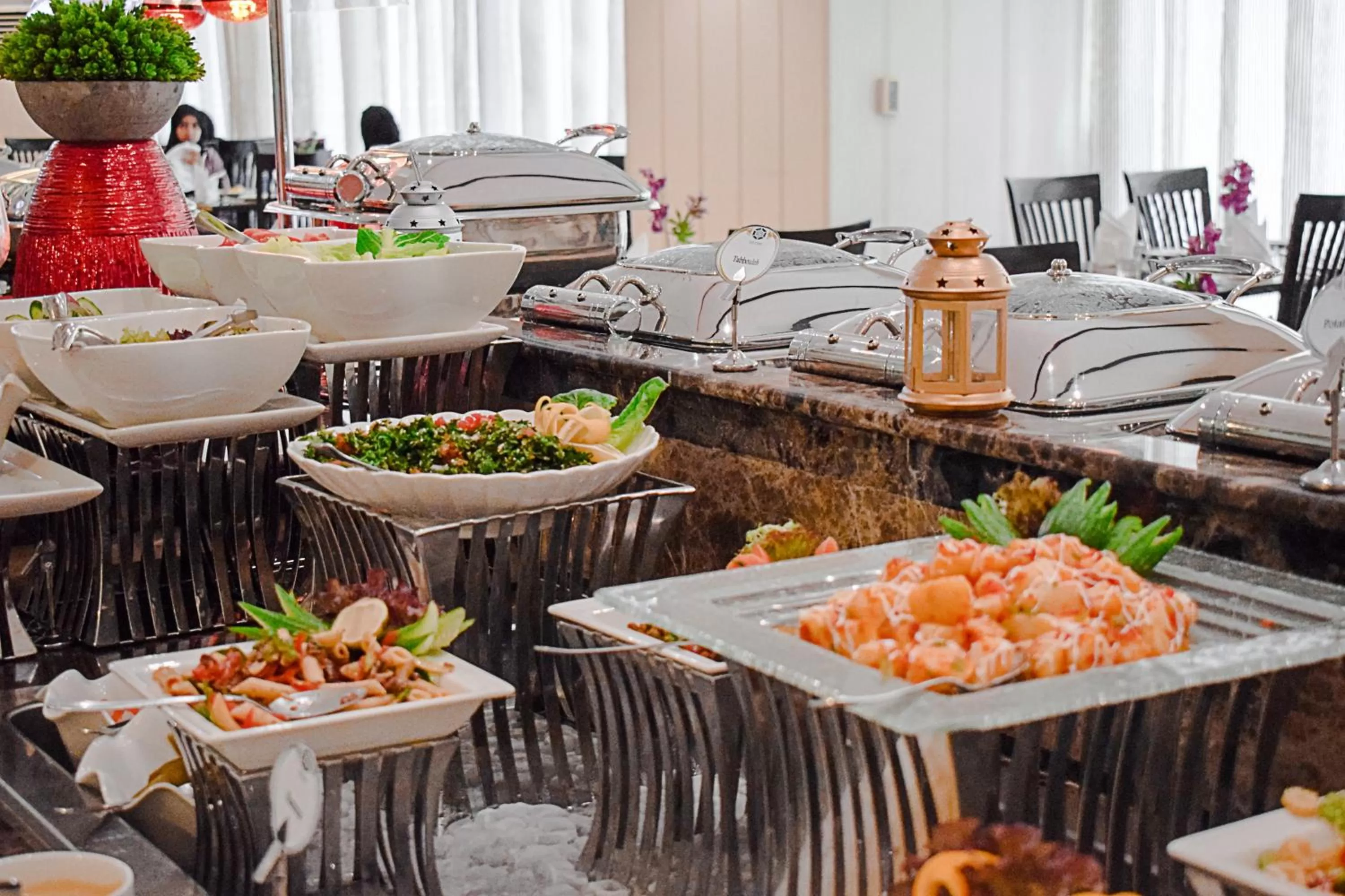 Breakfast in Sapphire Plaza Hotel