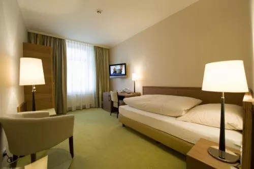 Bed in Gästehaus Heinrich Schüchtermann