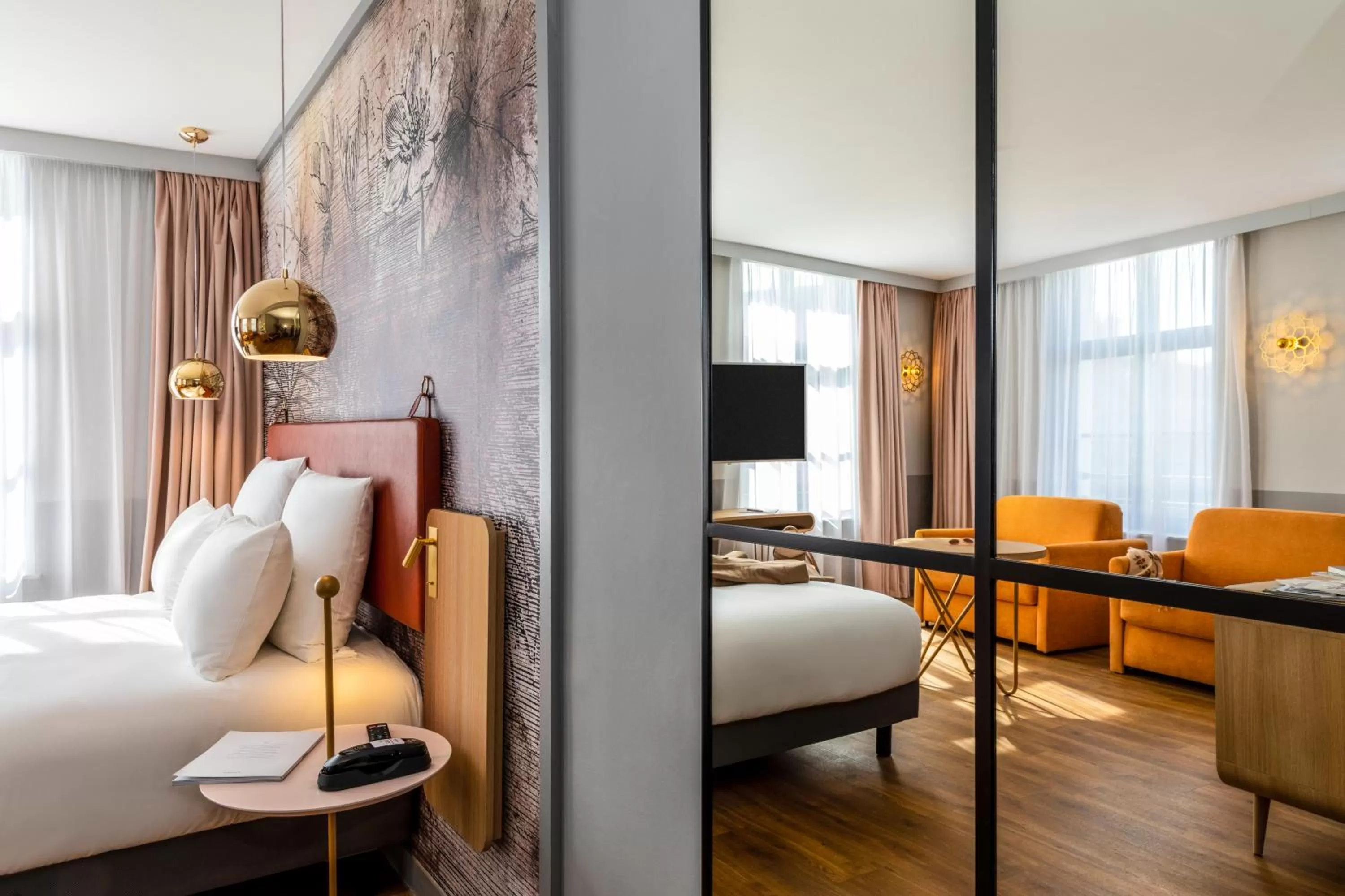 Bed in Mercure Saint Omer Centre Gare