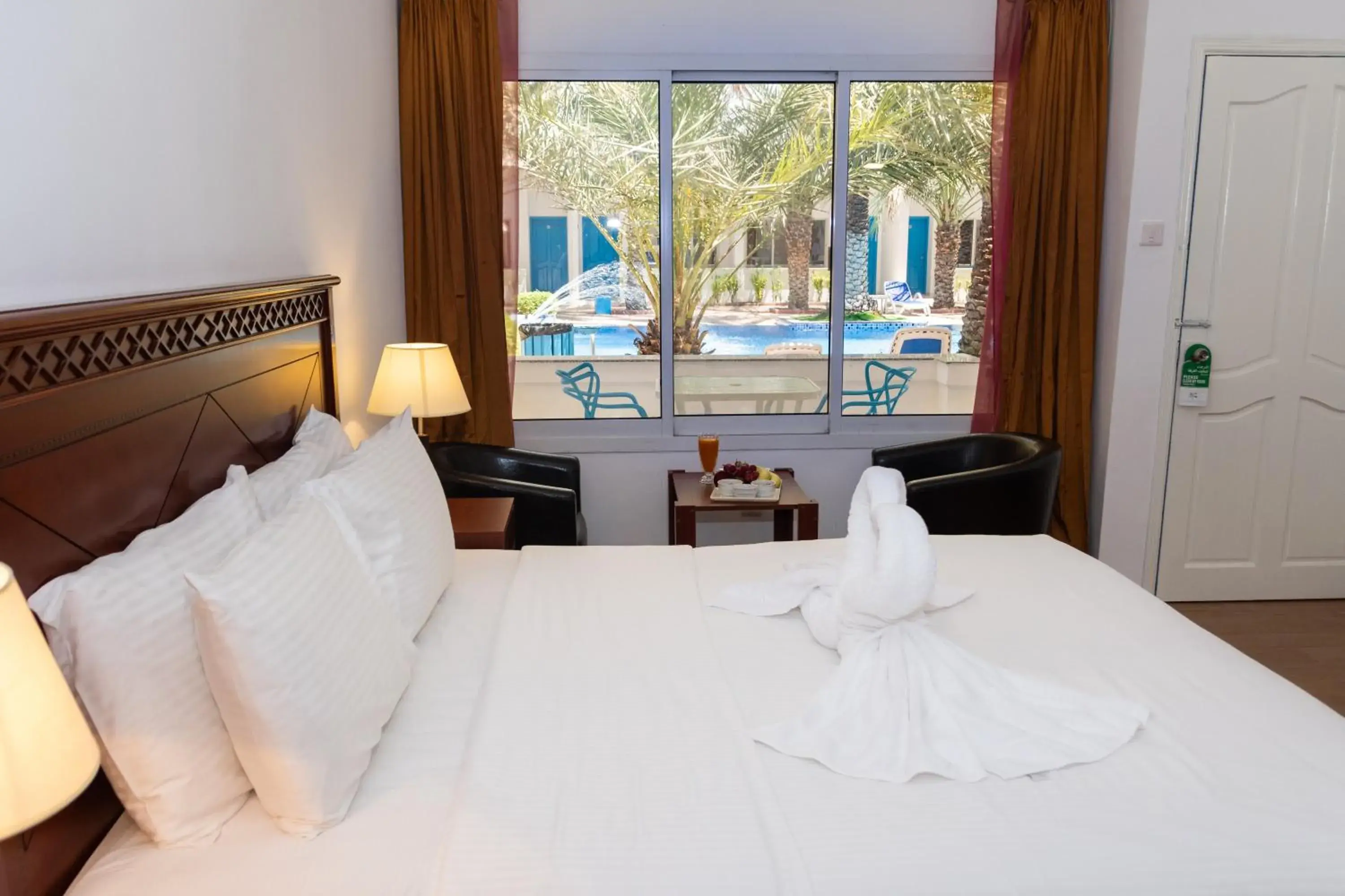 Double Room with Pool View in Fujairah Hotel & Resort Double Room with Pool View in Fujairah Hotel & Resort