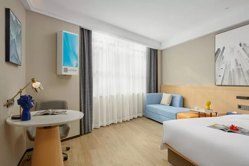 Seating Area in Fengyue Light Shang Hotel Guangzhou Baiyun Airport Store