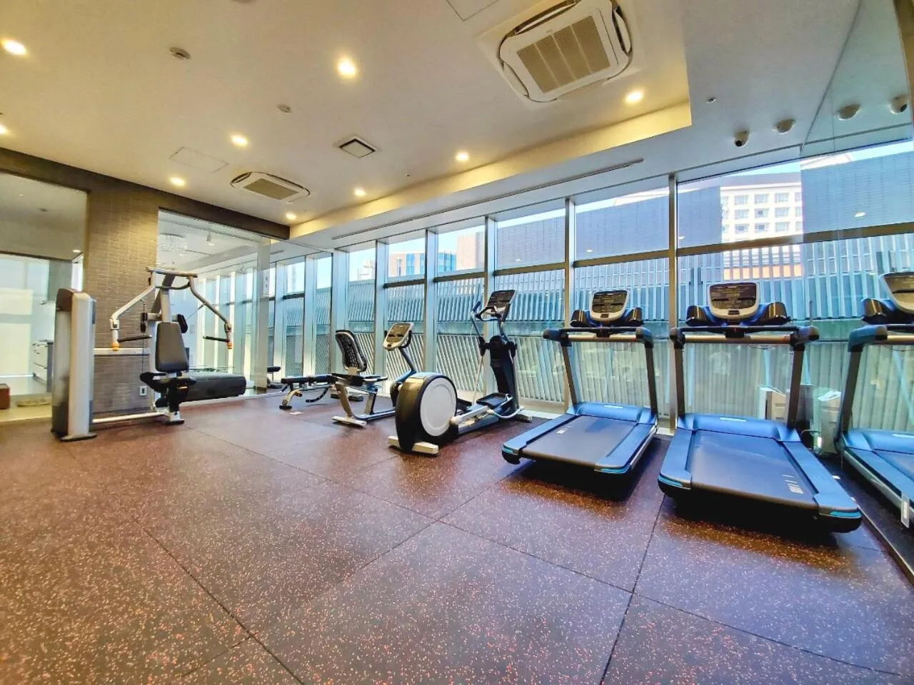Fitness centre/facilities in Piazza Hotel Nara