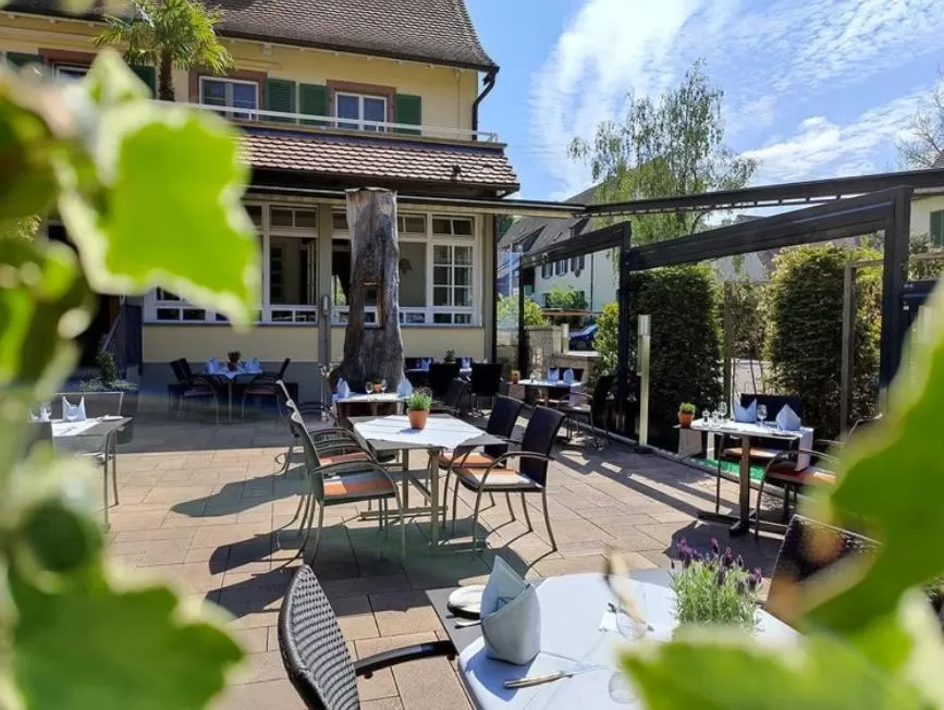 Patio, Restaurant/Places to Eat in Landgasthof Rebstock Weil am Rhein / Basel