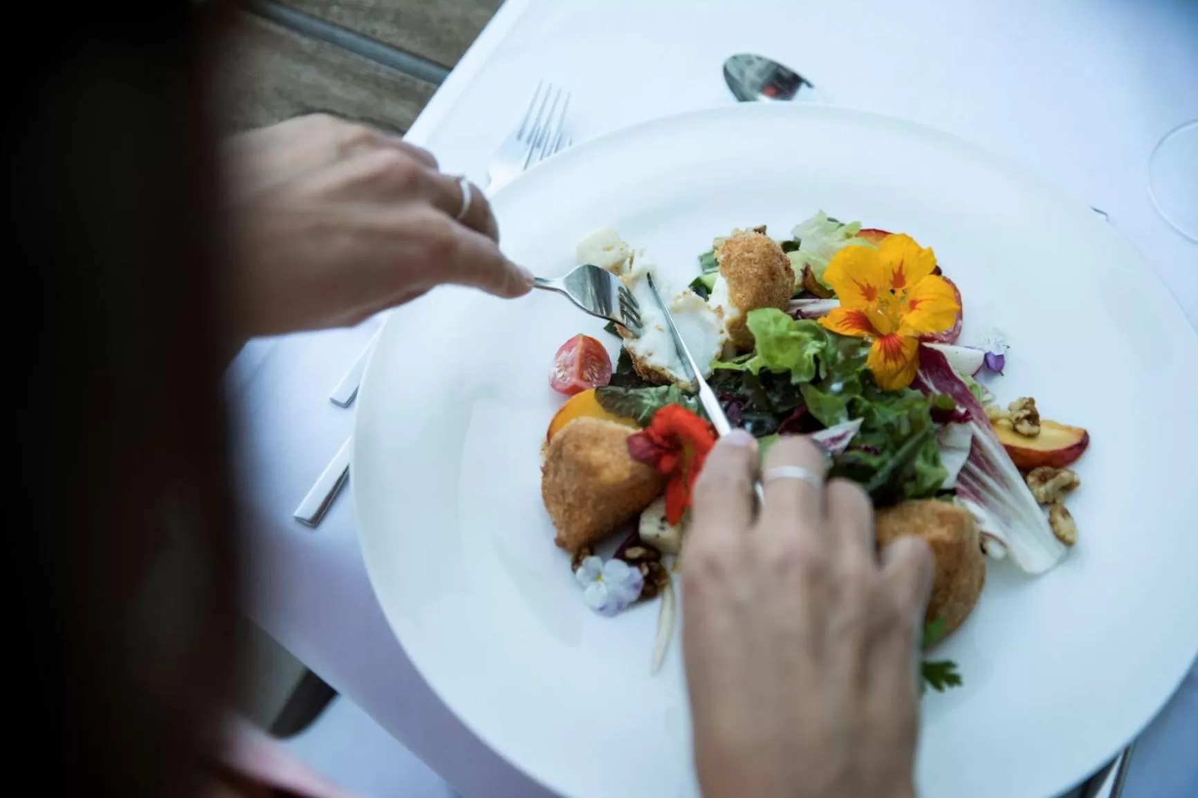 Food and drinks in Bio Thermalhotel Falkenhof