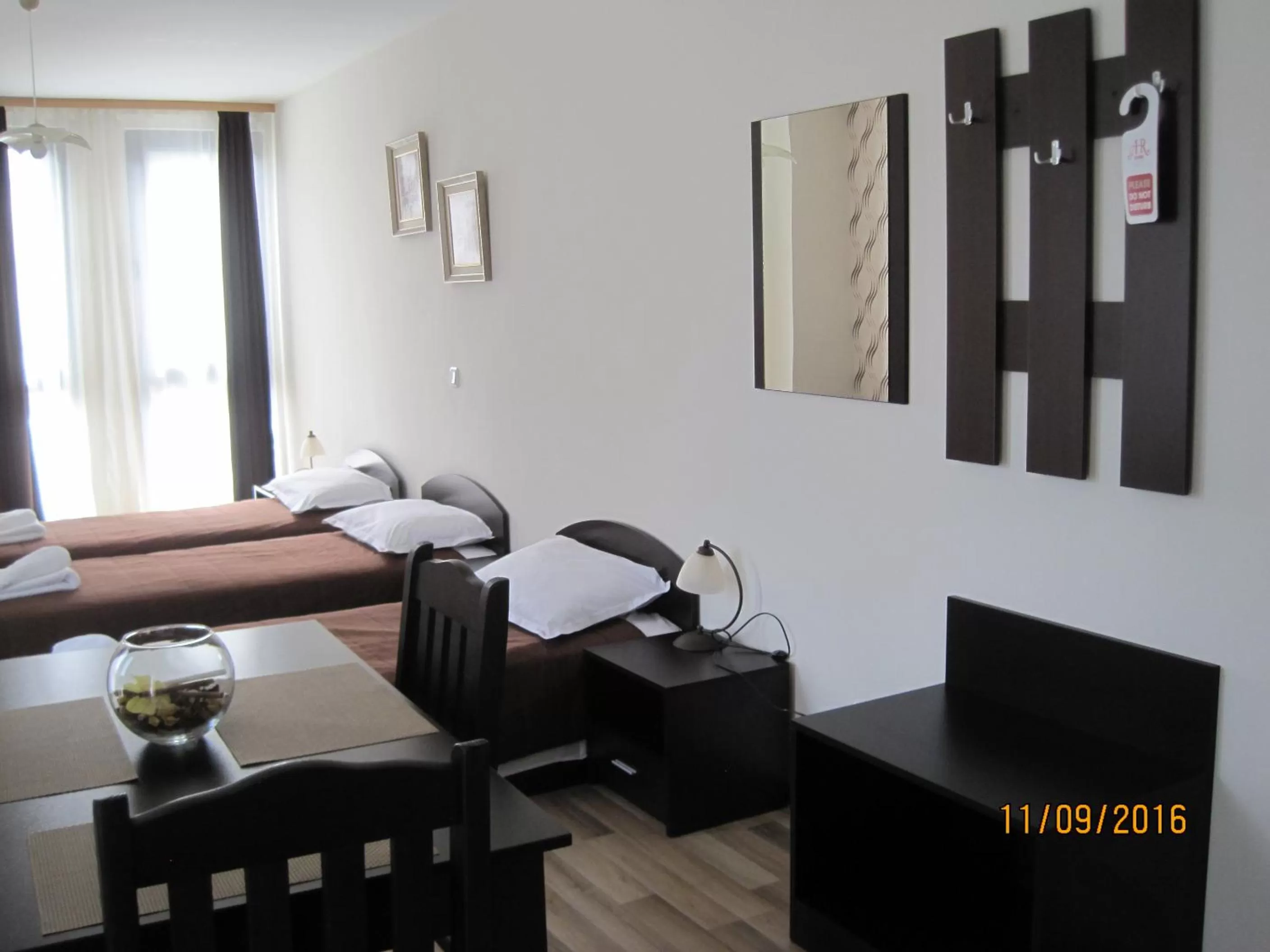 Bed, Lounge/Bar in Apart Hotel Rosen