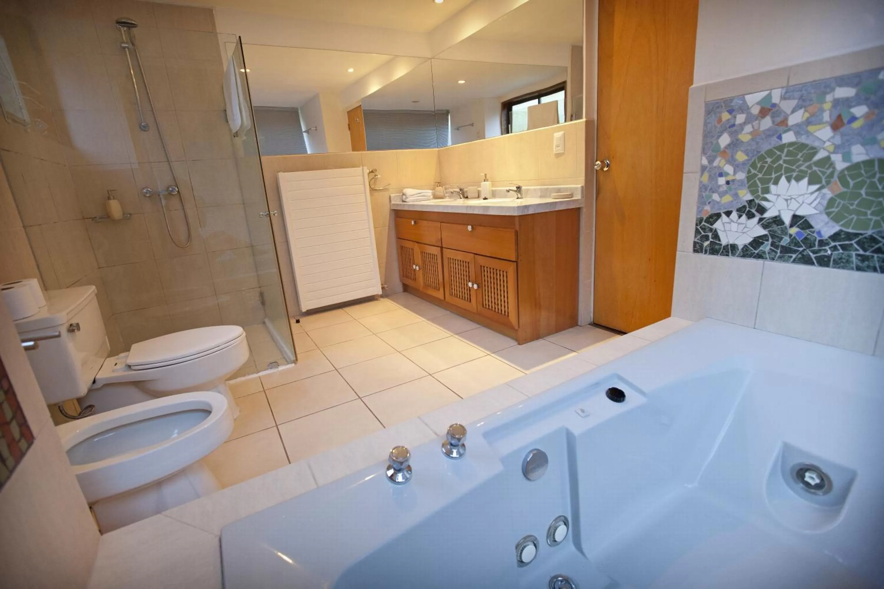 Bathroom in Hotel Posada del Río - Parque Metreñehue