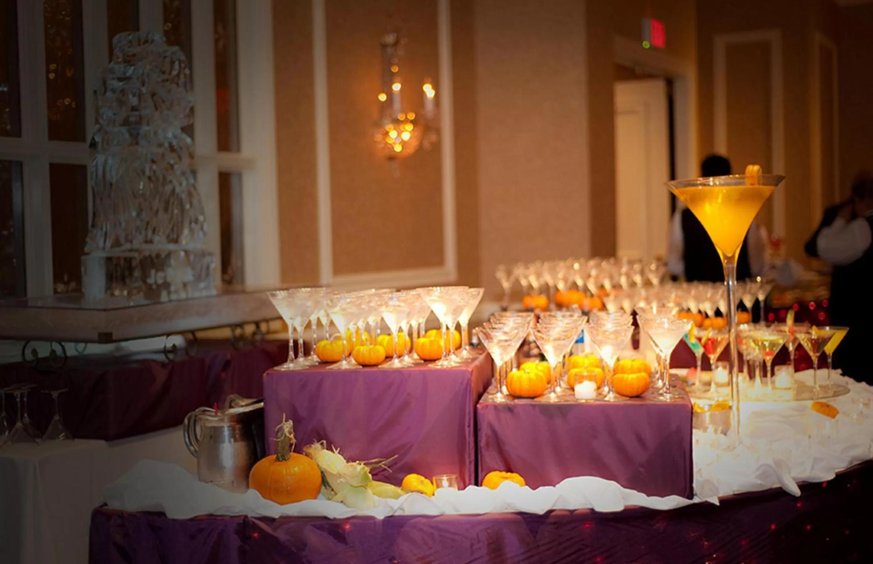 Alcoholic drinks in The Poughkeepsie Grand Hotel