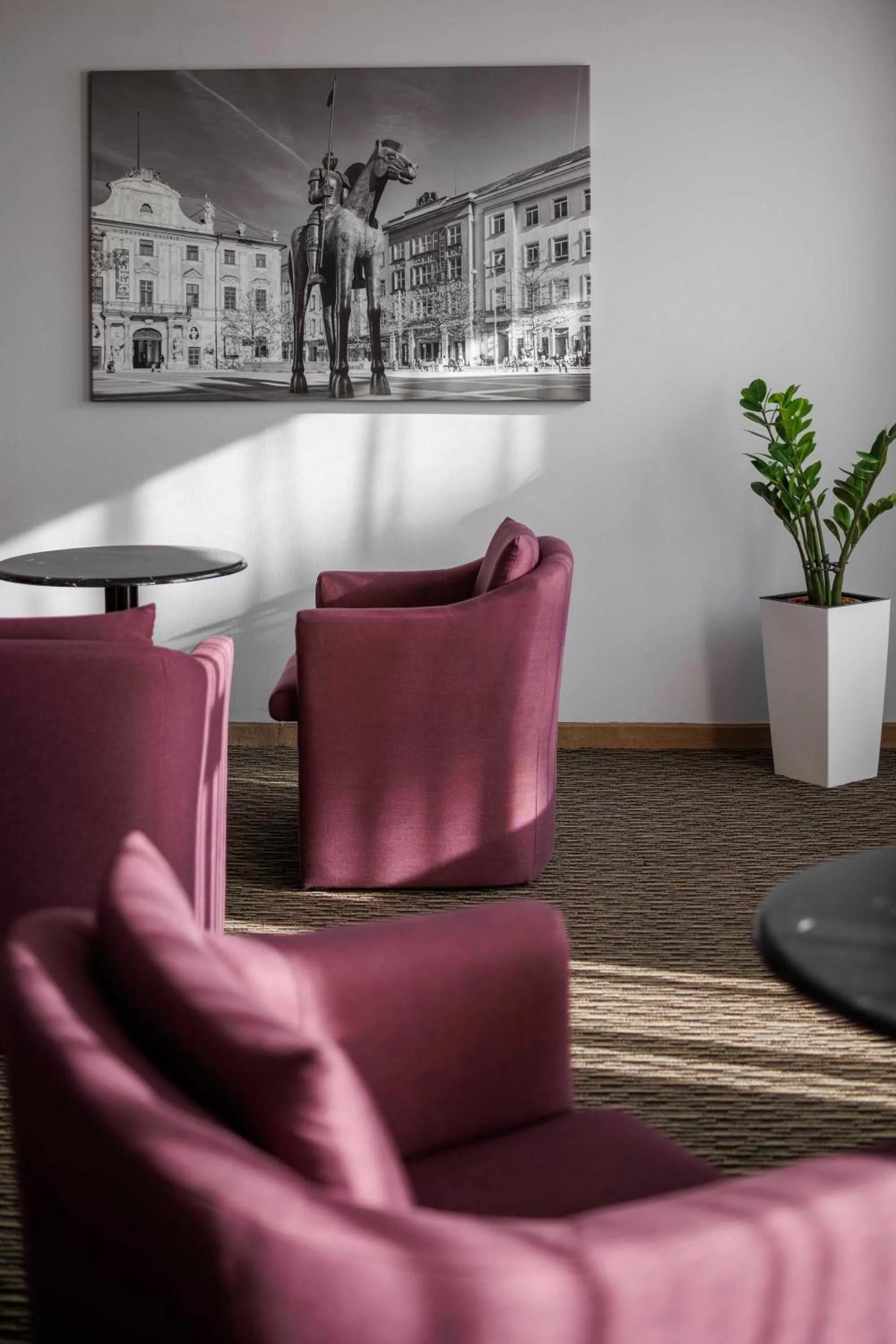 Lobby or reception in OREA Hotel Voro Brno