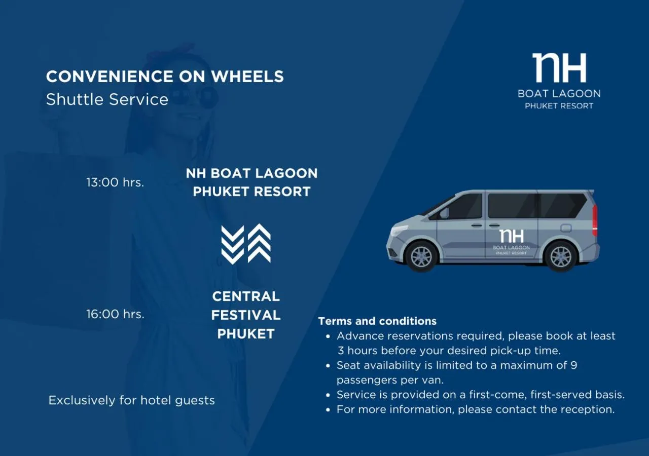 shuttle in NH Boat Lagoon Phuket Resort