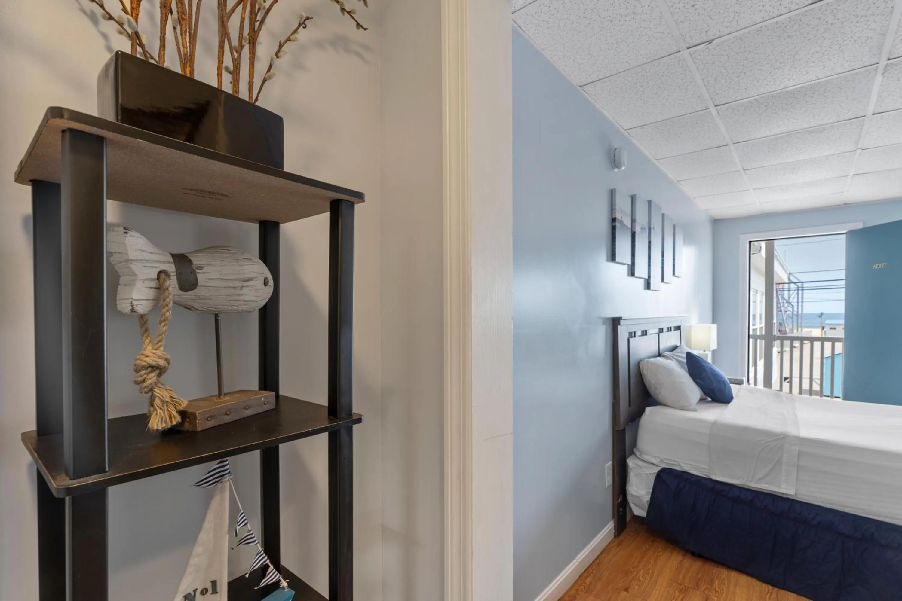 Bed in Mt Royal Motel