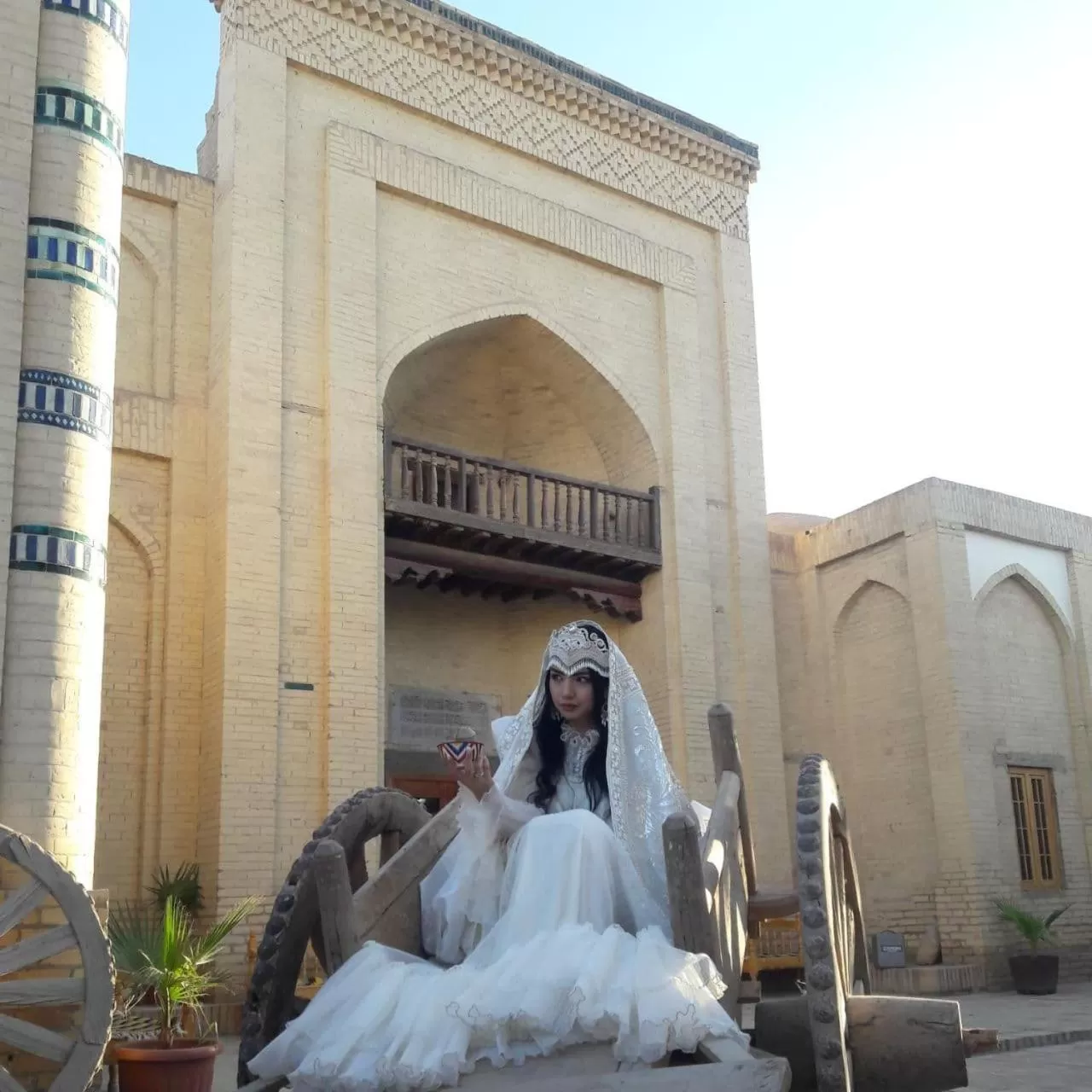 Property building in madrasah Polvon-Qori boutique hotel