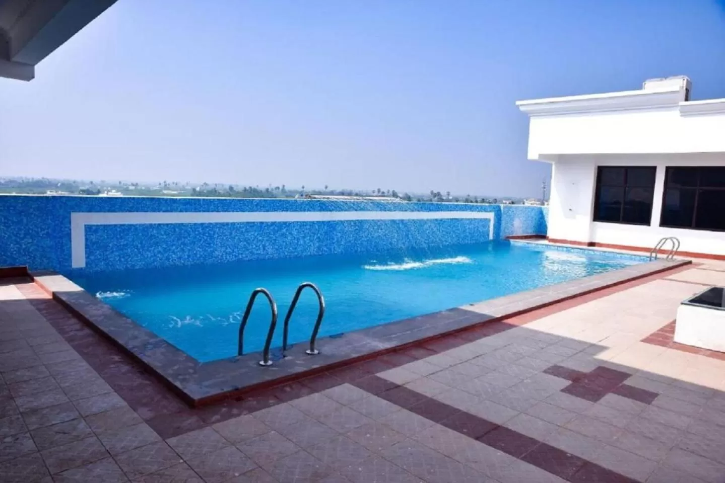 Swimming pool in AVS Imperiaa Karaikal