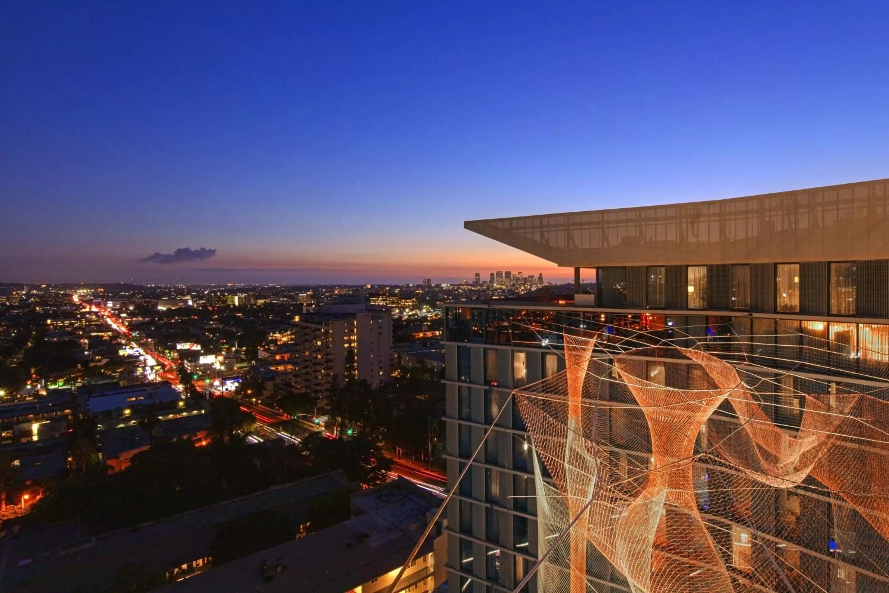 Property building in 1 Hotel West Hollywood