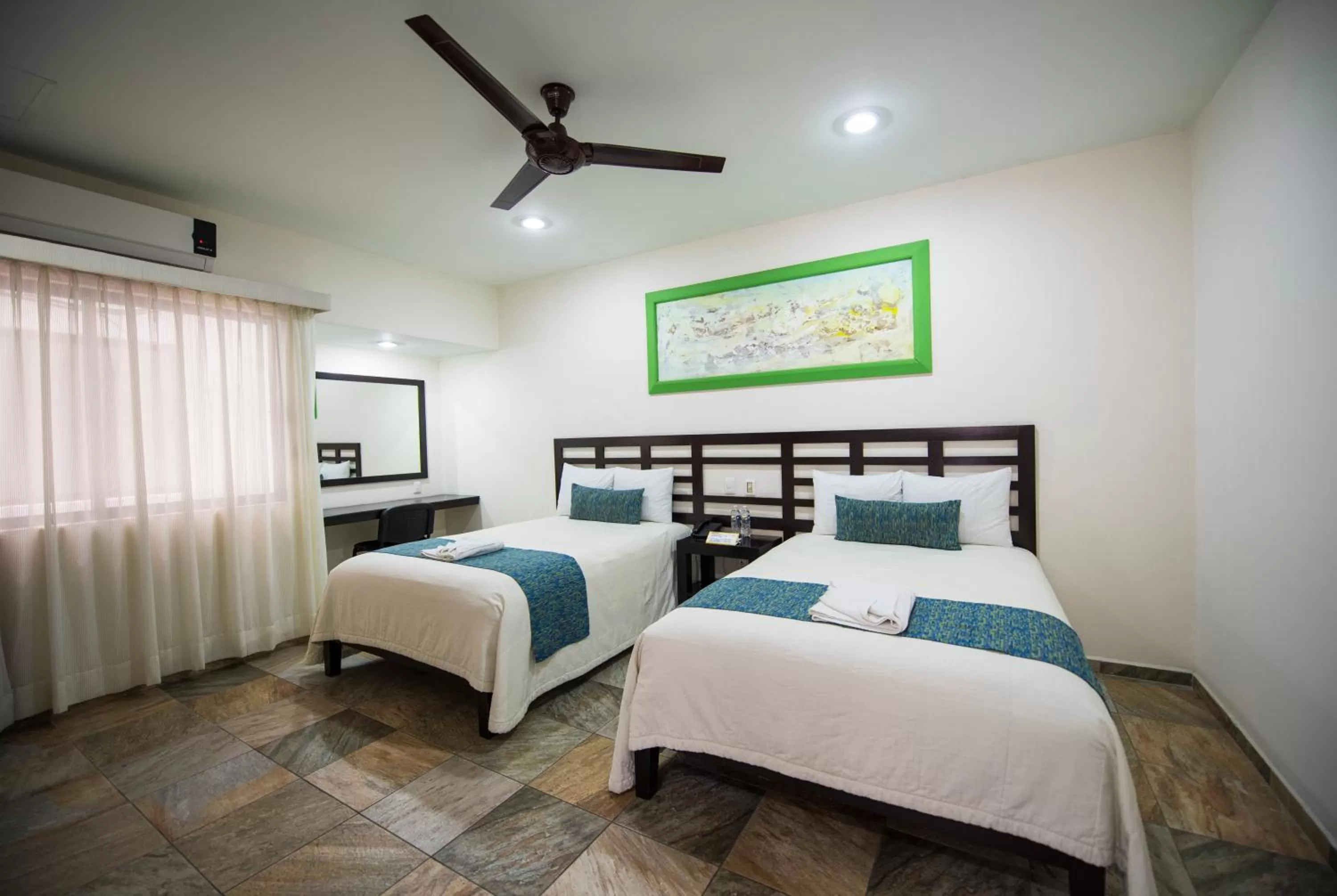 Bed in Hotel Andiroba Palace