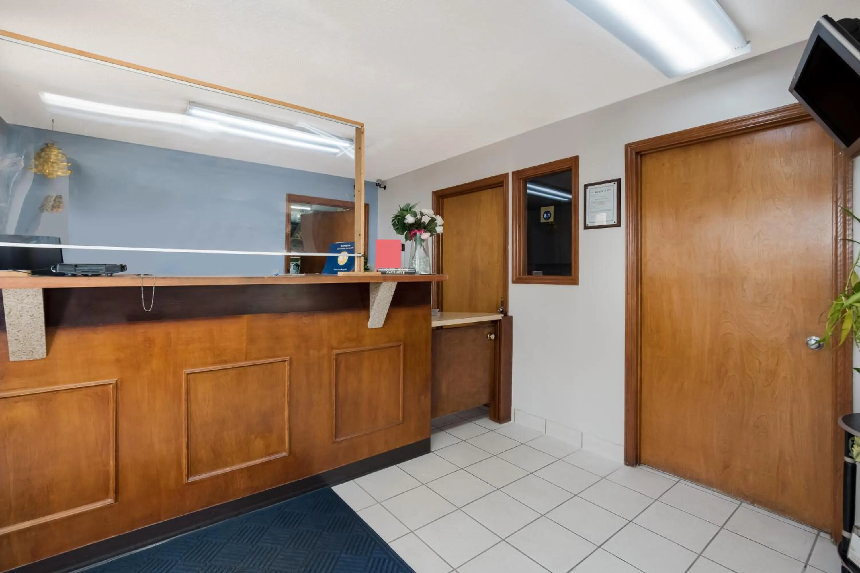 Lobby or reception in Rodeway Inn Augusta West - Fort Gordon