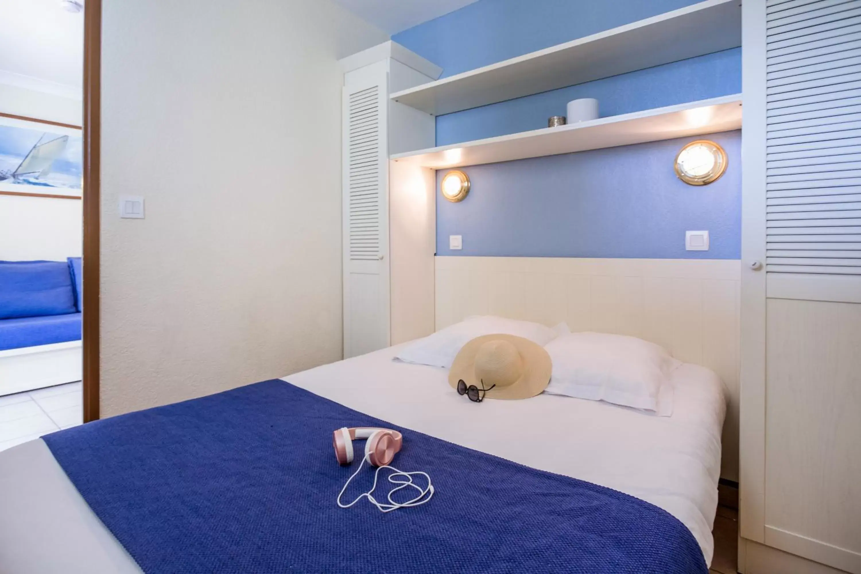 One-Bedroom Apartment with Balcony (4 People) in Résidence Pierre & Vacances Bleu Marine One-Bedroom Apartment with Balcony (4 People) in Résidence Pierre & Vacances Bleu Marine