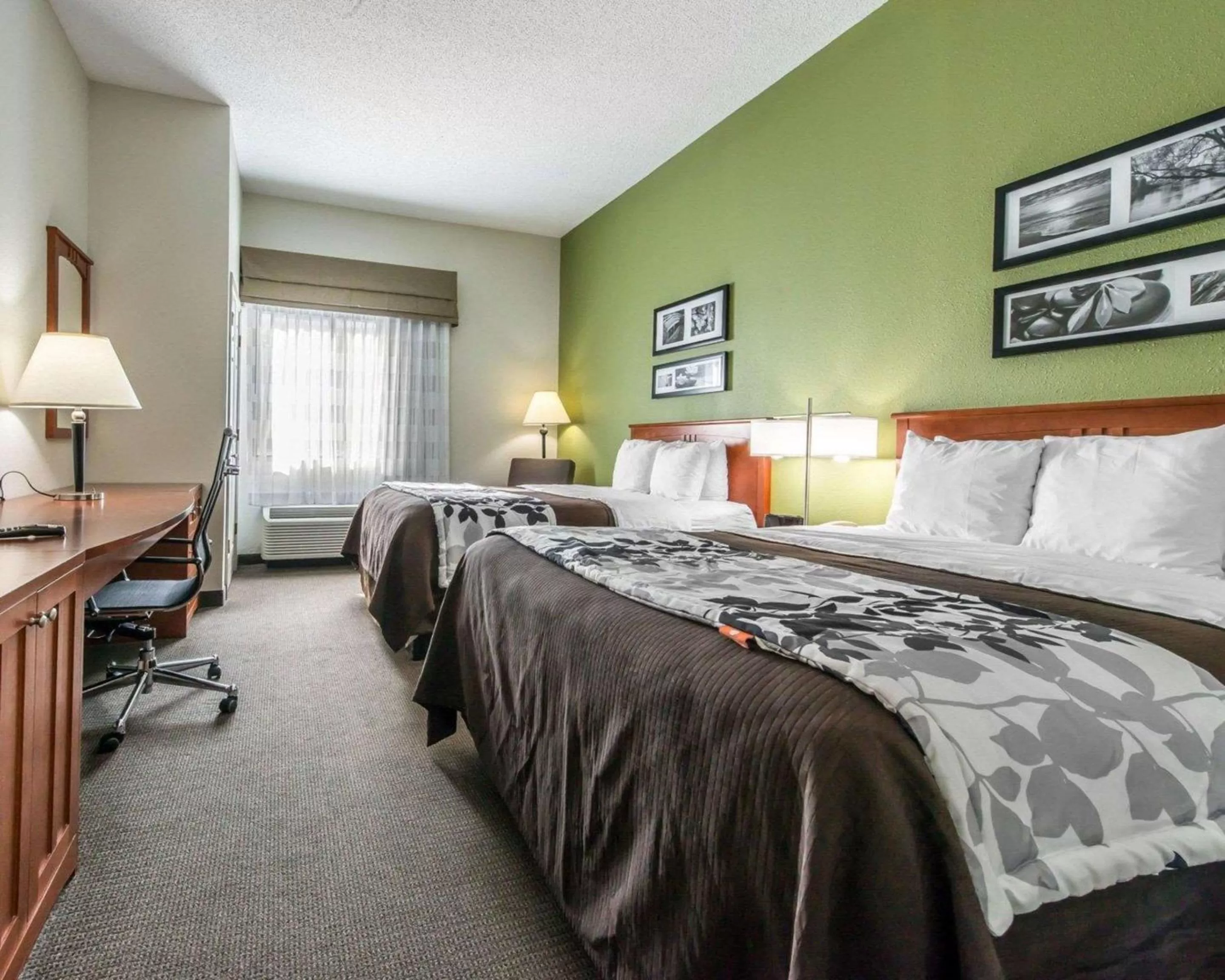 Photo of the whole room, Bed in Sleep Inn & Suites Winchester near University