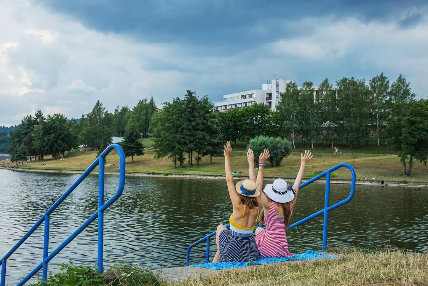Lake view in Hotel Adamantino