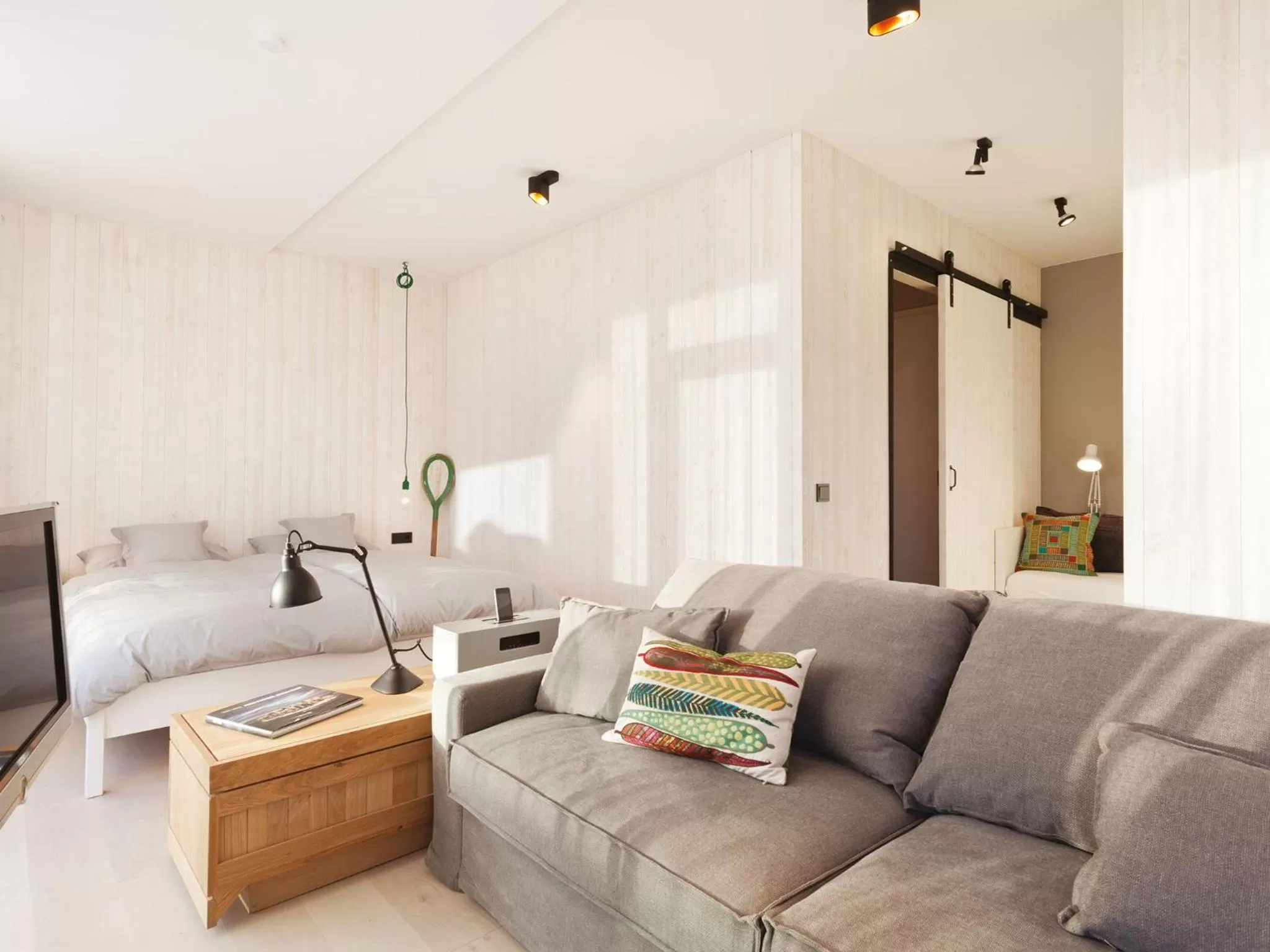 Photo of the whole room, Seating Area in Inselloft Norderney