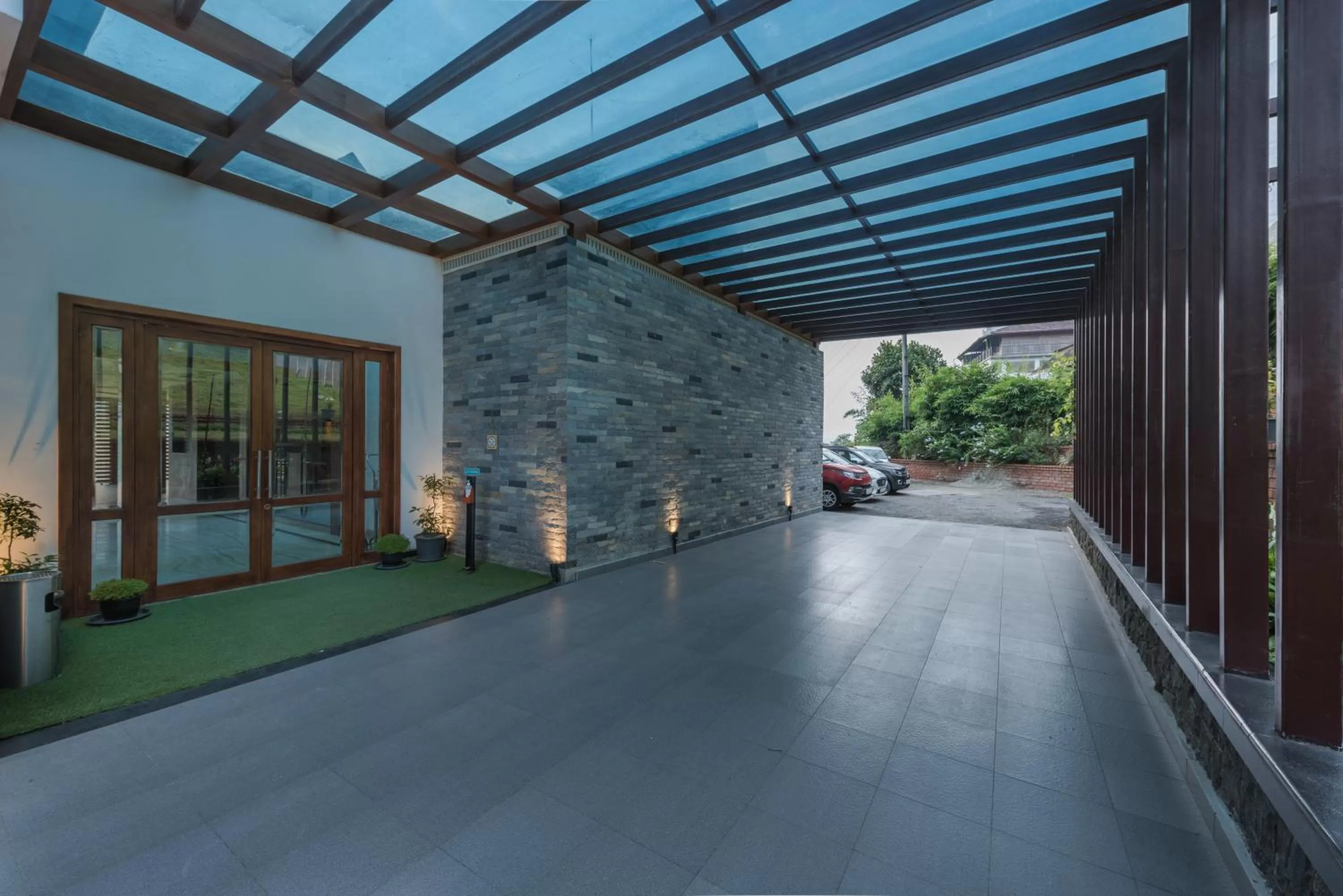 Facade/entrance in Trivers Resort Munnar