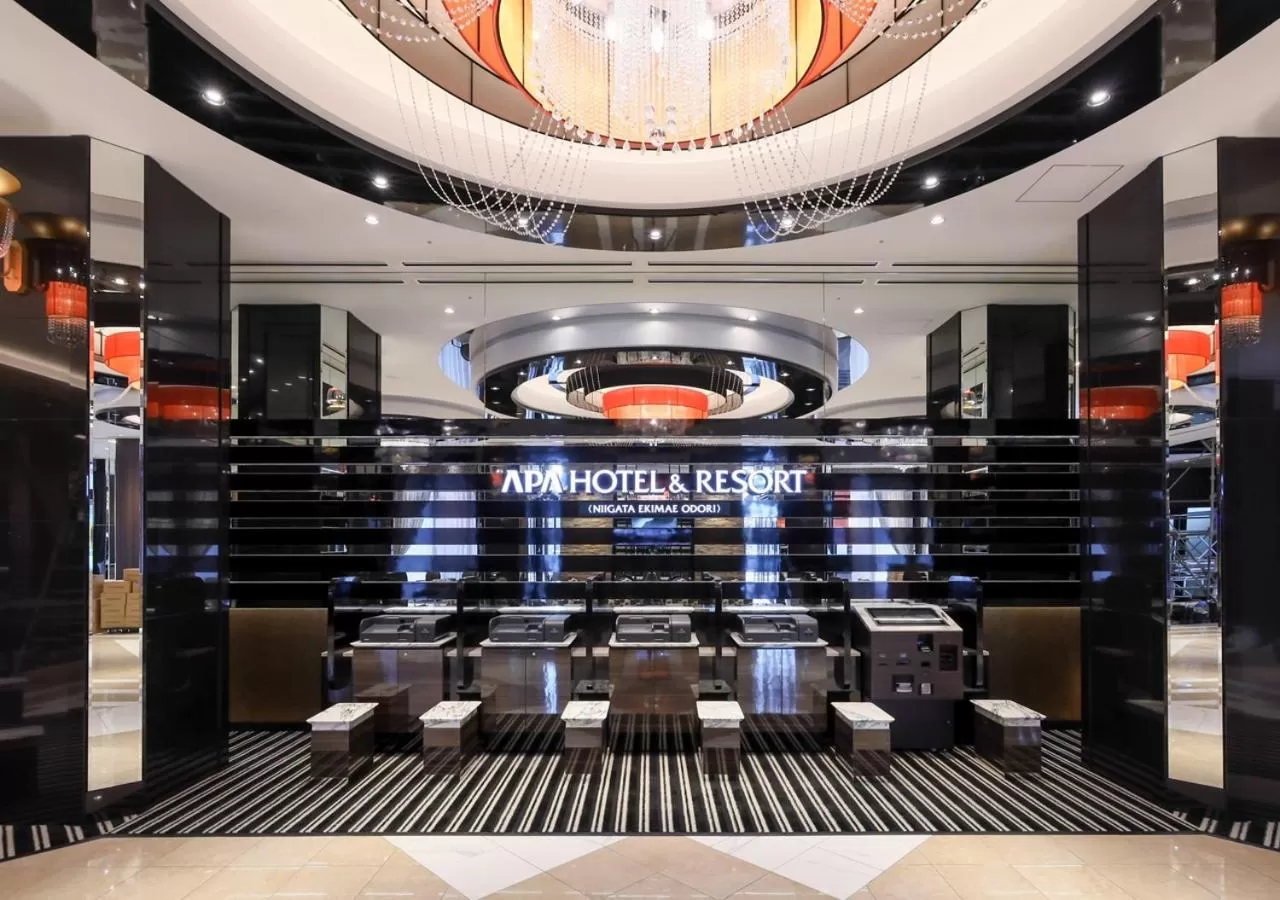 Lobby or reception in APA Hotel & Resort Niigata Ekimae Odori