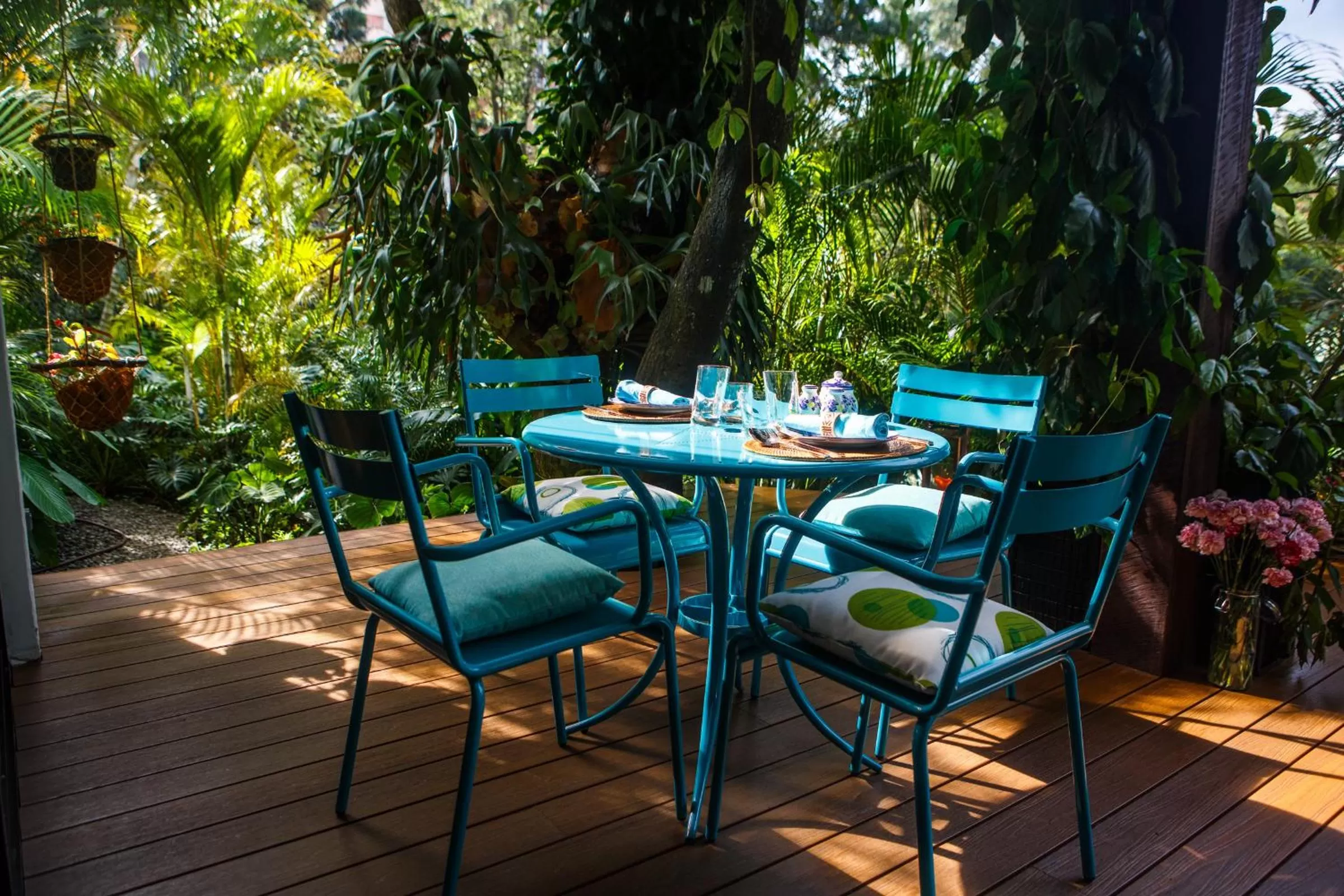 Breakfast in Patio del Mundo