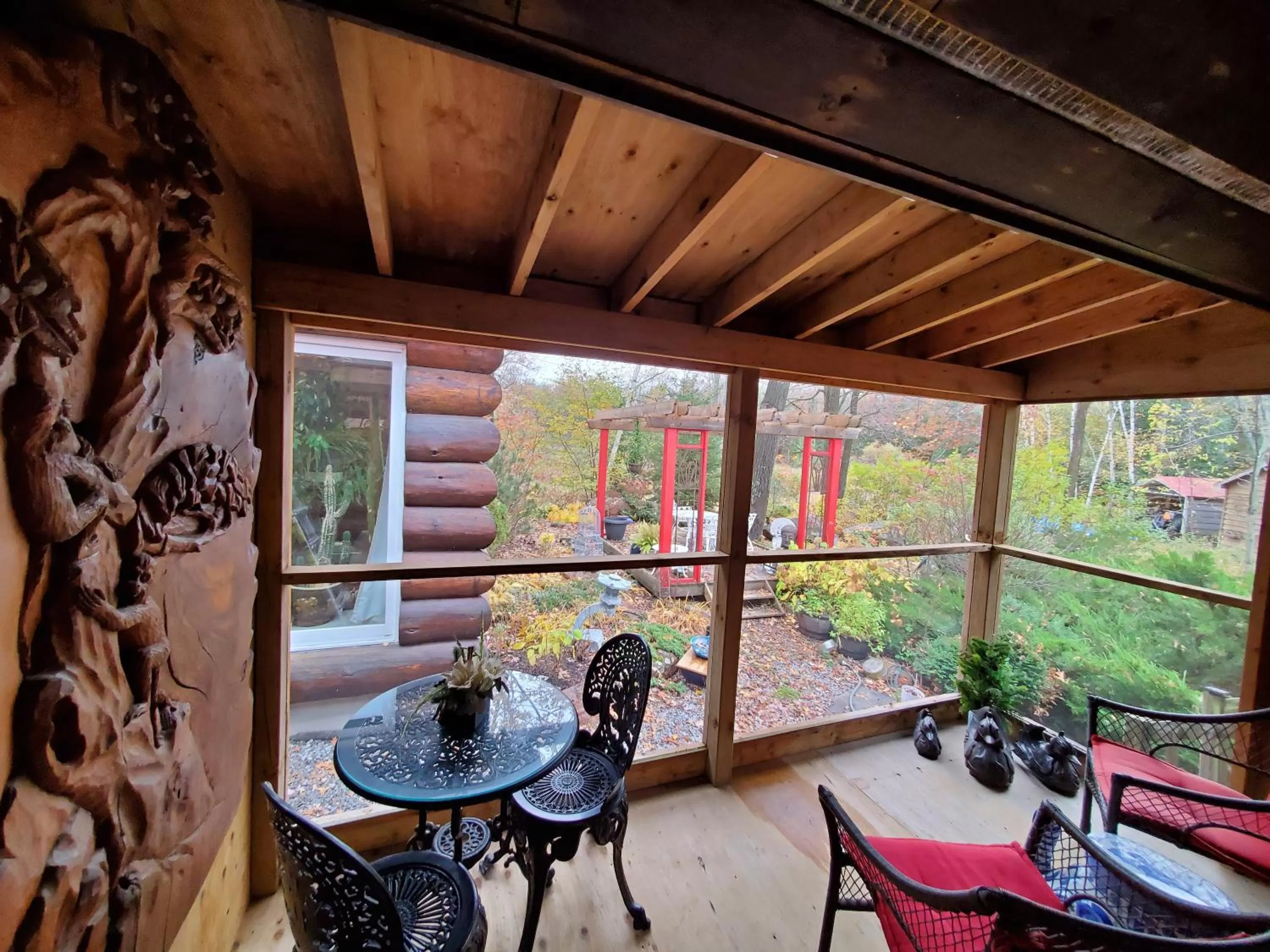 Balcony/Terrace in Shambhala Bed and Breakfast